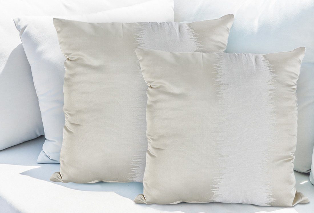 Dekonaz Kissenbezüge Kissenbezüge 2-er Kissenbezug, Kissenhülle, Dekobezug, (2 Stück)