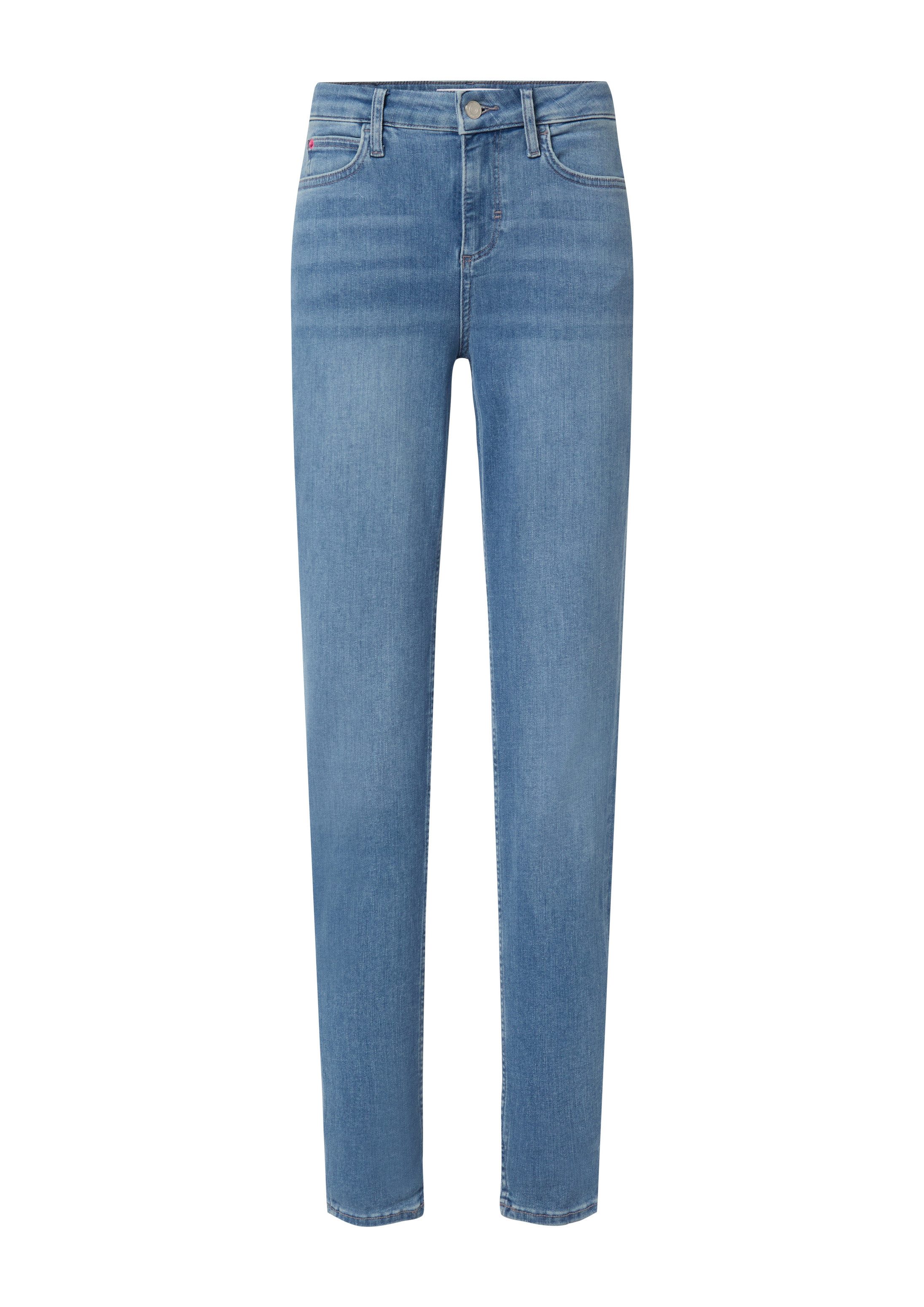 comma Skinny-fit-Jeans Jeans-Hose Skinny: Jeans mit Saum zum Aufrollen