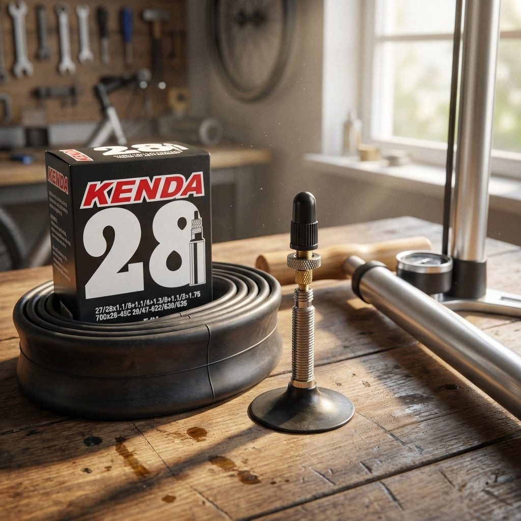 Fahrradschlauch Kenda Fahrradschlauch 28\" (28/47-622/630/635) mit 32 mm Sclaverandven