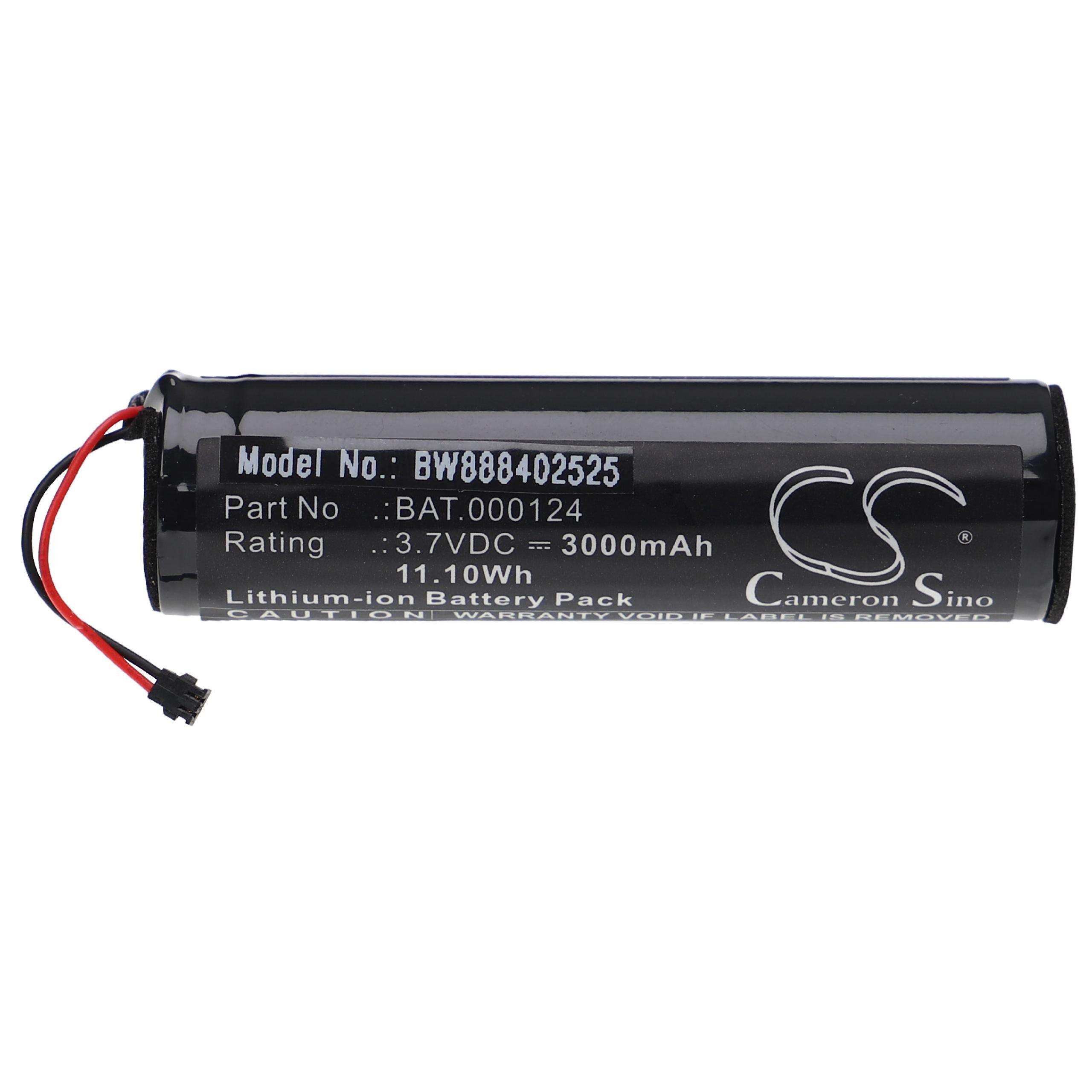 vhbw Ersatz für Philip Morris BAT.000124 für Akku Li-Ion 3000 mAh (3,7 V)