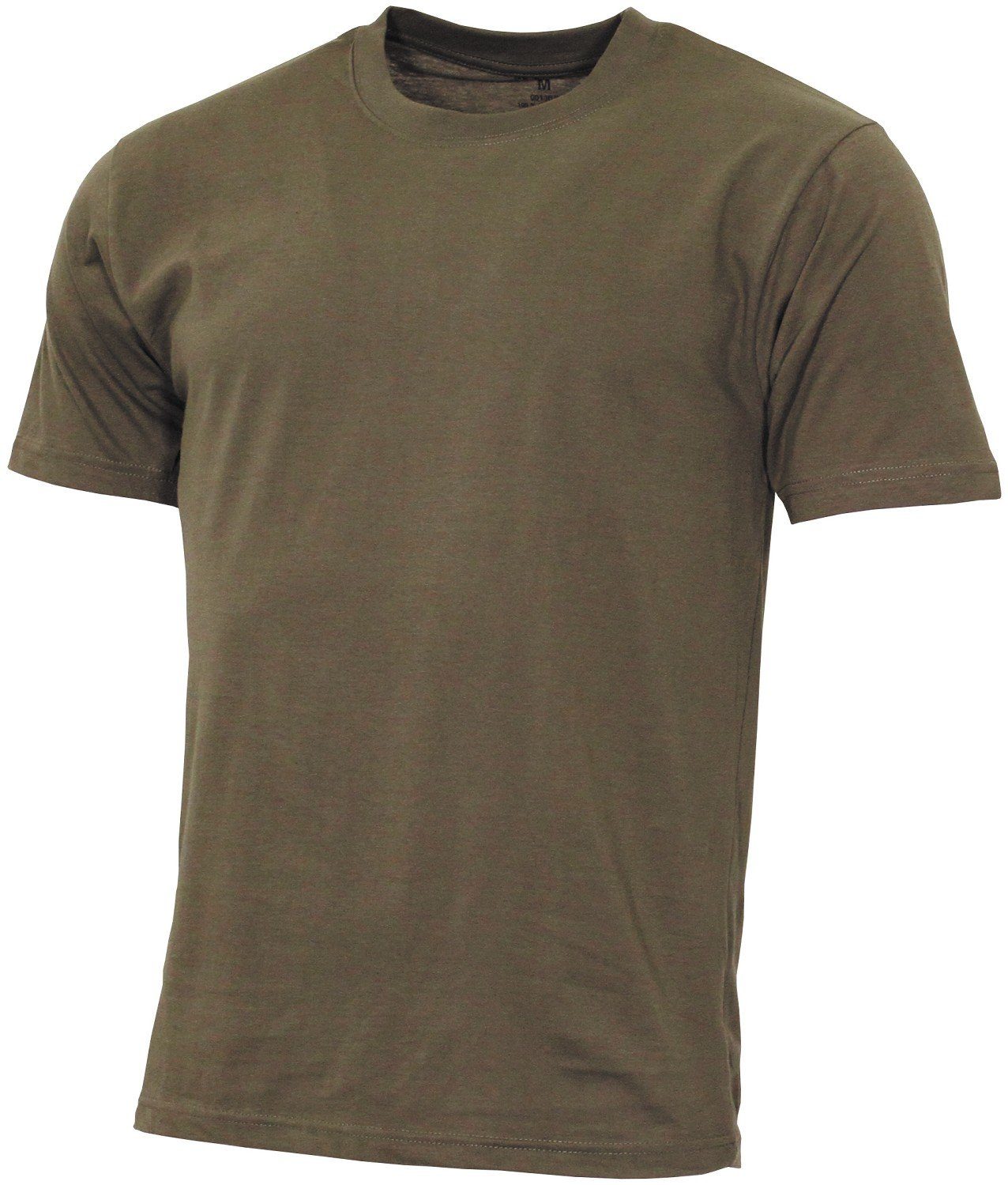 MFH T-Shirt Basic-T-Shirt oliv/grün Jagd-T-Shirt Baumwolle von Oefele Jagd NEU