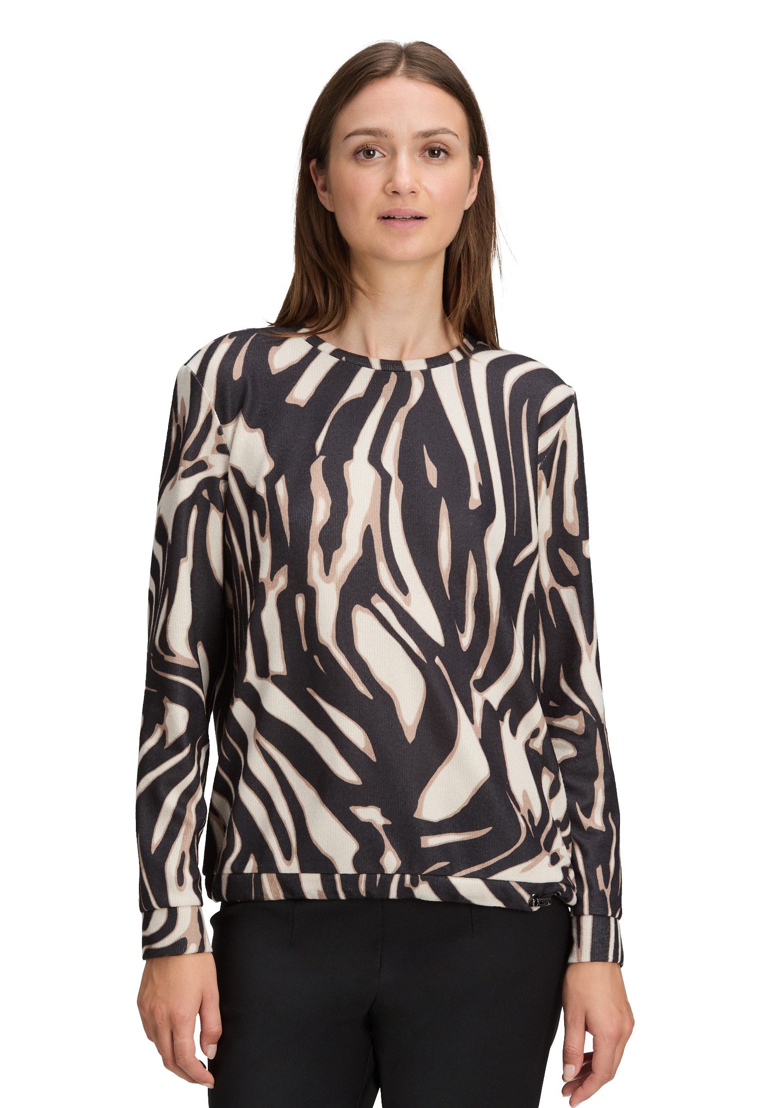 Betty&Co Sweatshirt Damen mit Tunnelzug