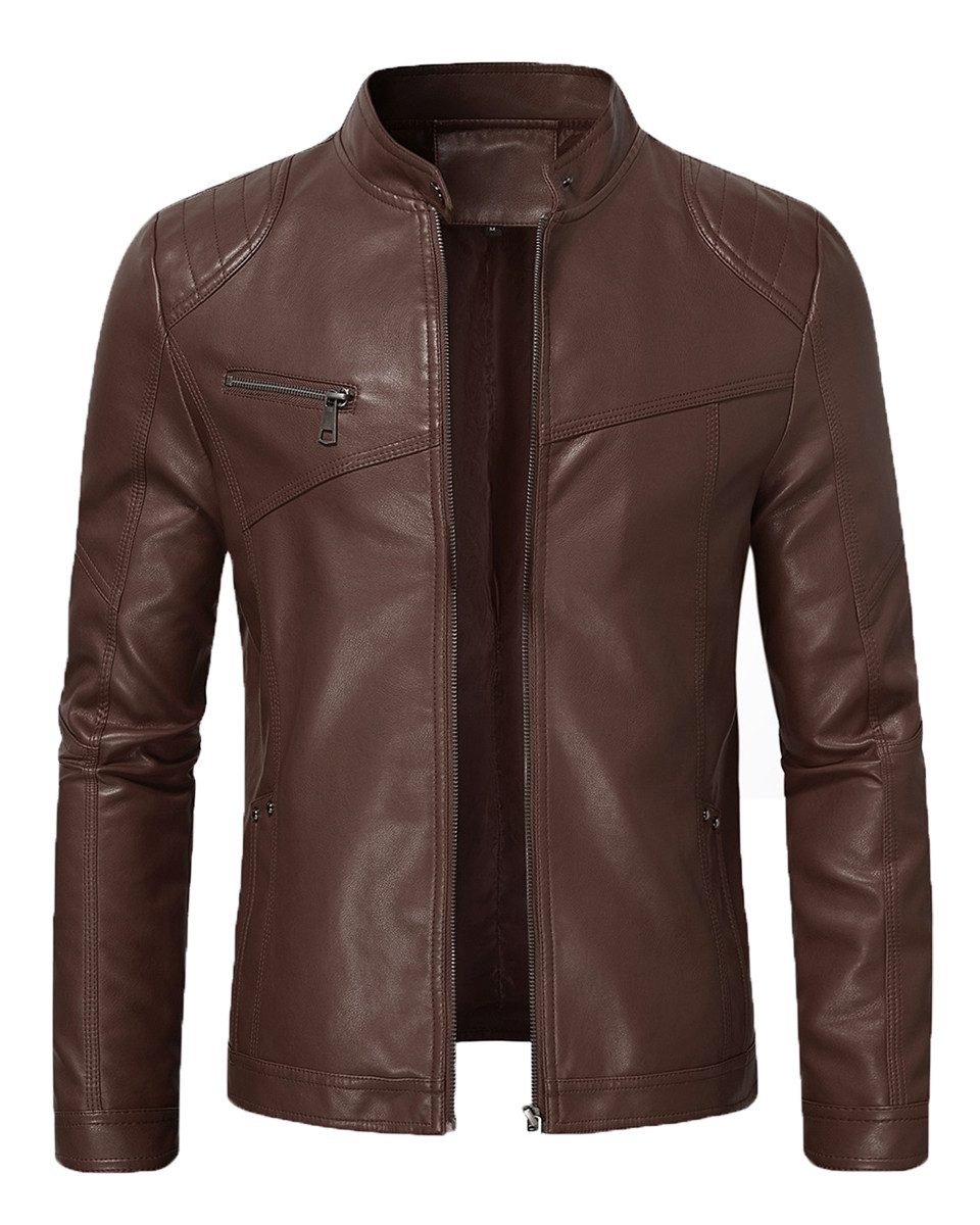 Lederjacke