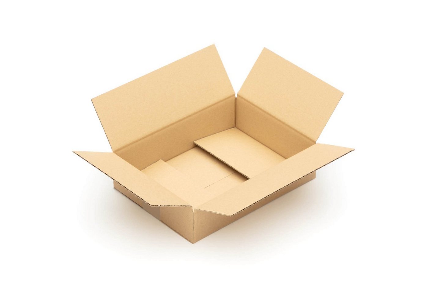 Thumbnail - KK Verpackungen Versandkarton, Faltkartons 300 x 215 x 70 mm Postversand Warenversand Wellpappkarton