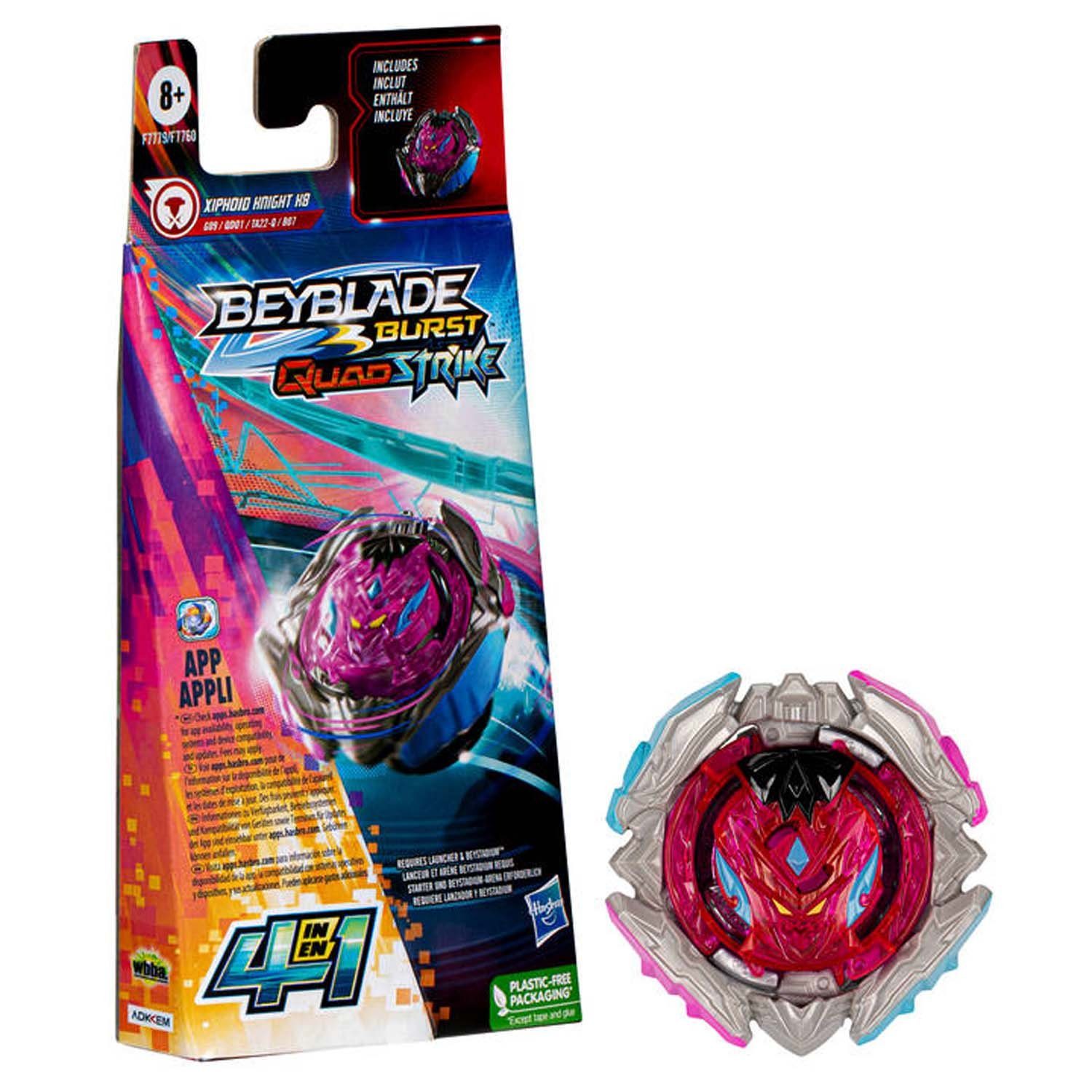 Speed-Kreisel Hasbro F7760EU6; F7779EU60 - BEY QS XIPHOID KNIGHT