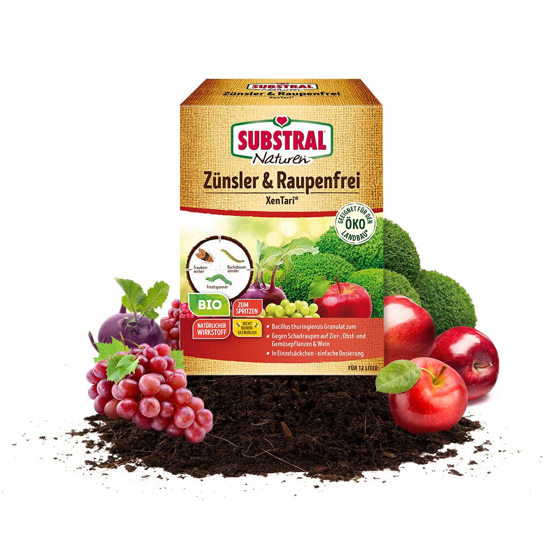 Insektenspray BIO Zünsler & Raupenfrei XenTari 8x2,5g