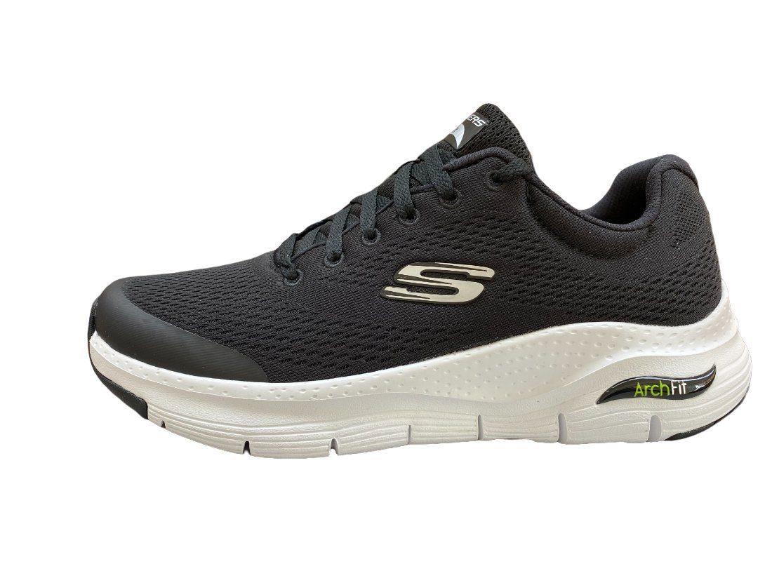 Skechers Herren Sneaker ARCH FIT 232040/BKW BLACK/WHITE schwarz/weiß Schnürschuh