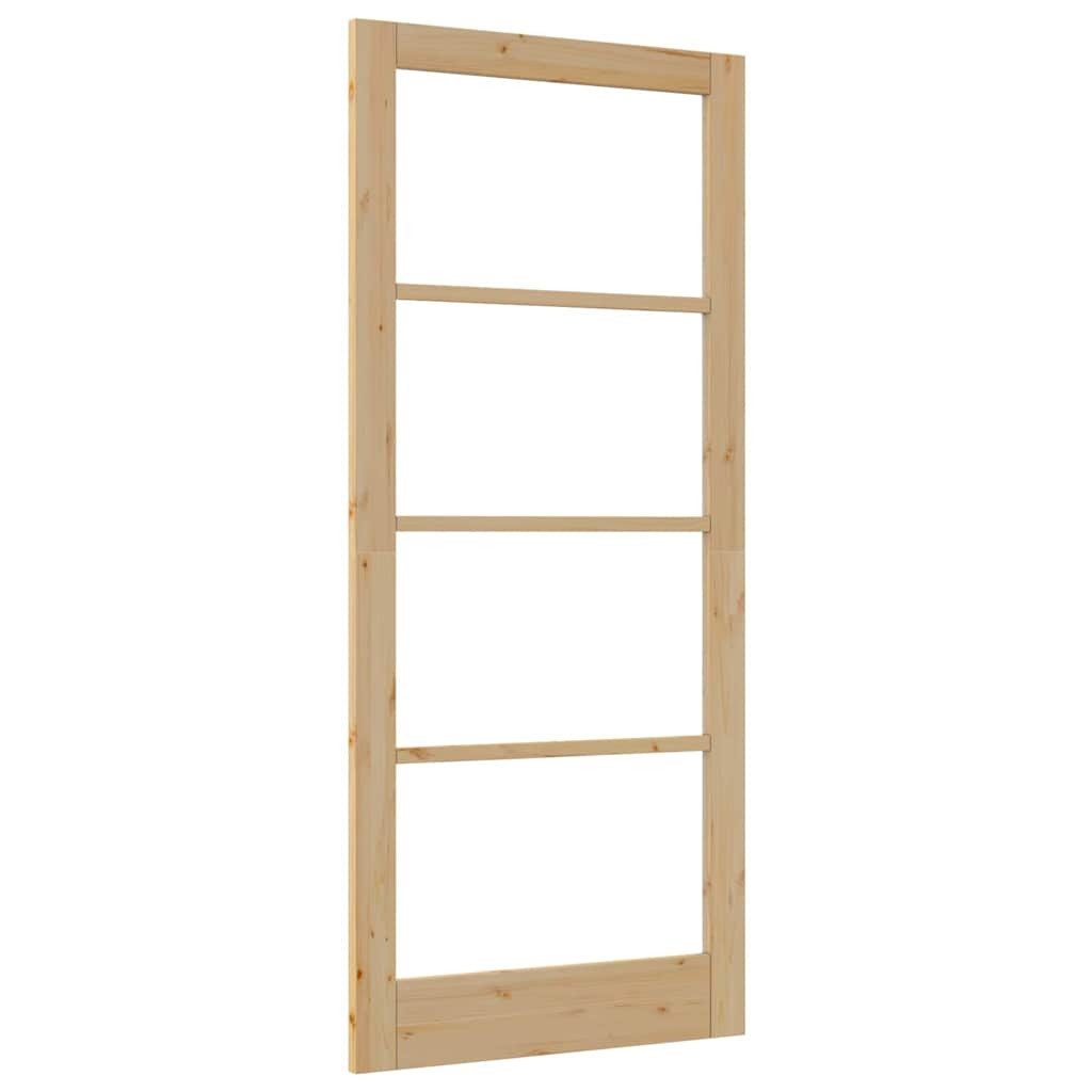 vidaXL Haustür Interior Tür ORKDAL Braun 93 x 211 cm (1-St)