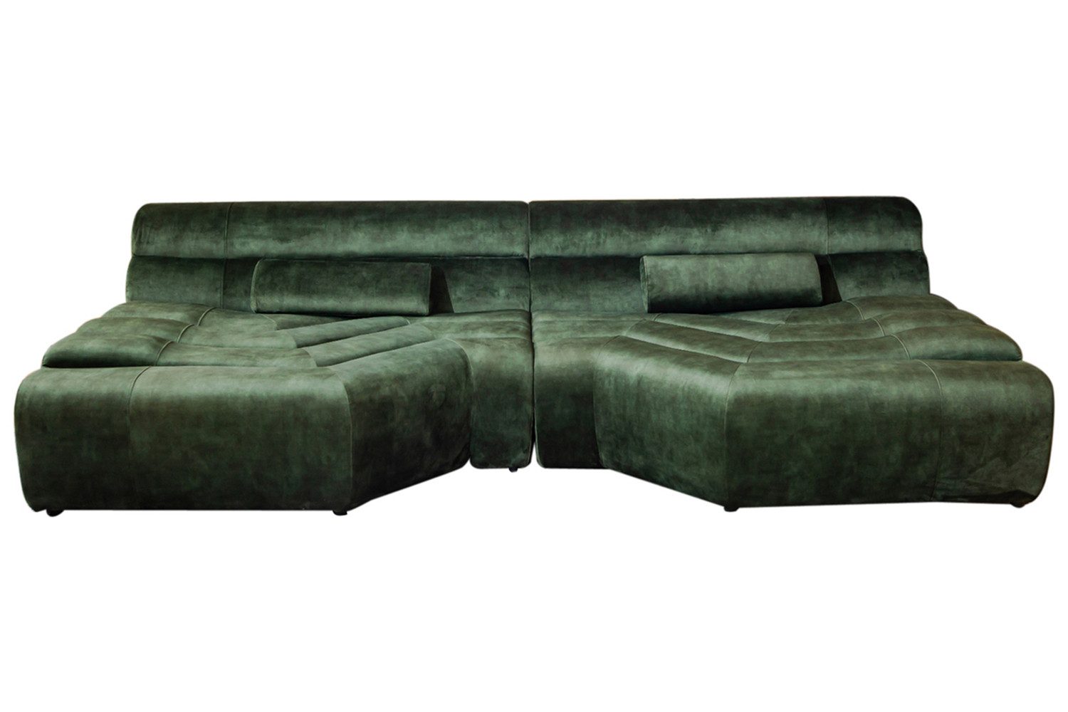 KAWOLA Big-Sofa TARA, Sofa Couch Velvet günstig online kaufen