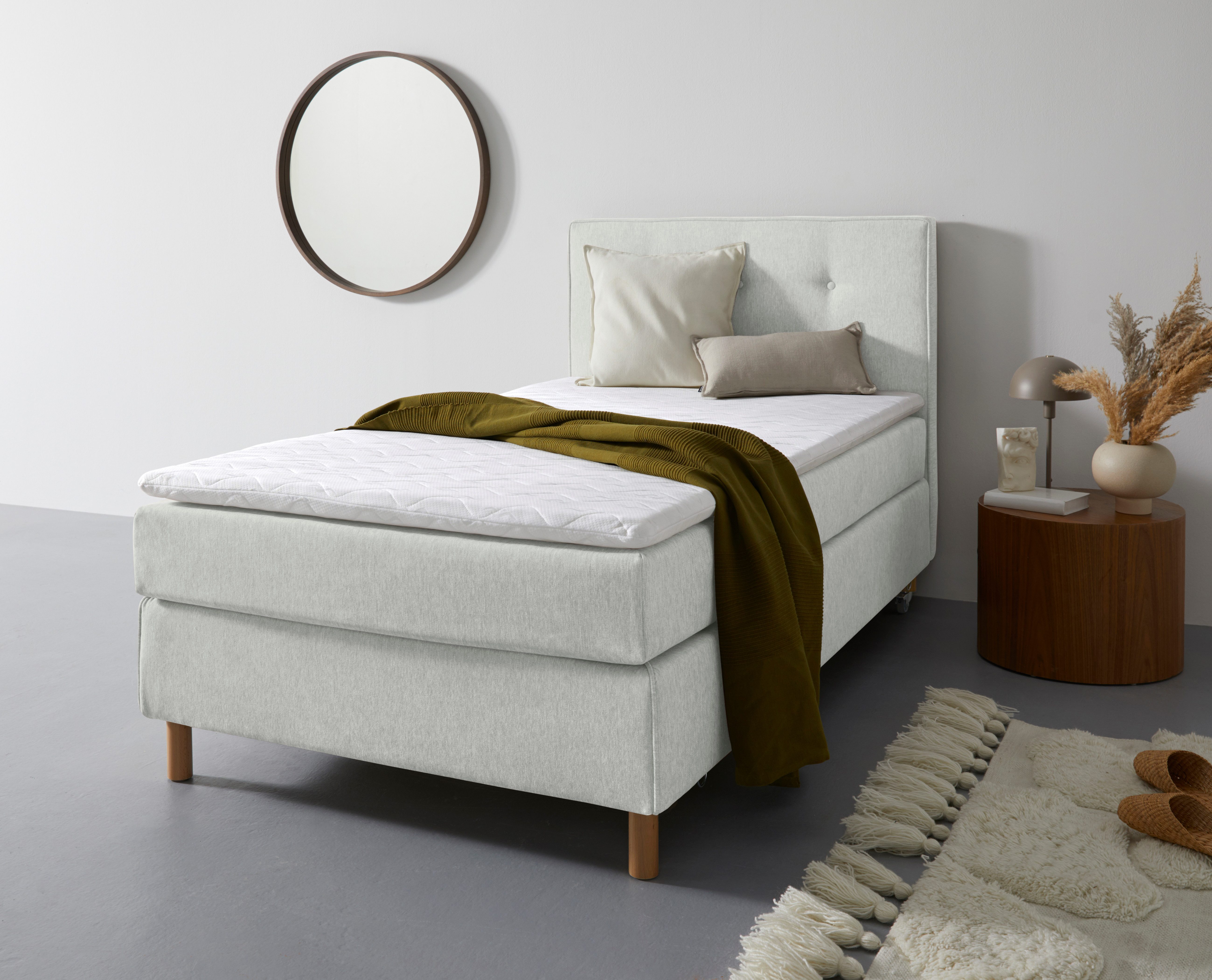 Home affaire Boxspringbett Heimatblick 100x200cm beliebig günstig online kaufen