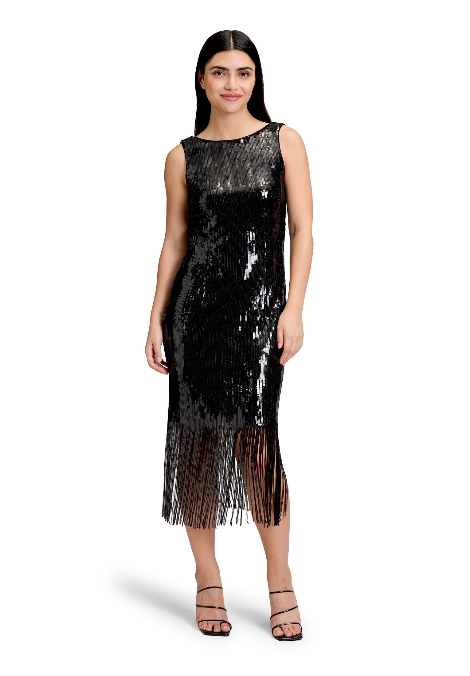 Vera Mont Abendkleid Damen mit U-Boot-Ausschnitt