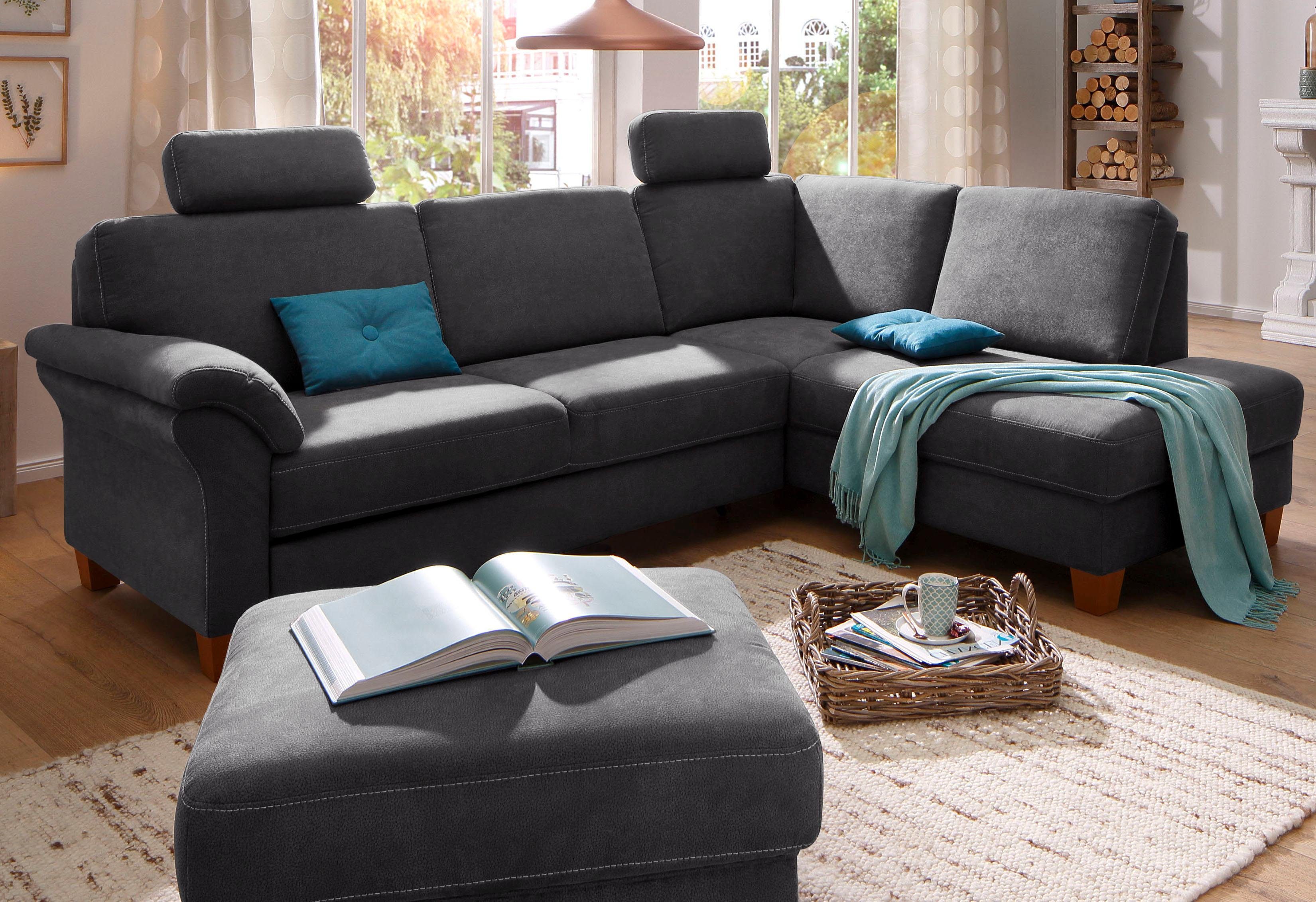 Home affaire Ecksofa Borkum L-Form, mit günstig online kaufen