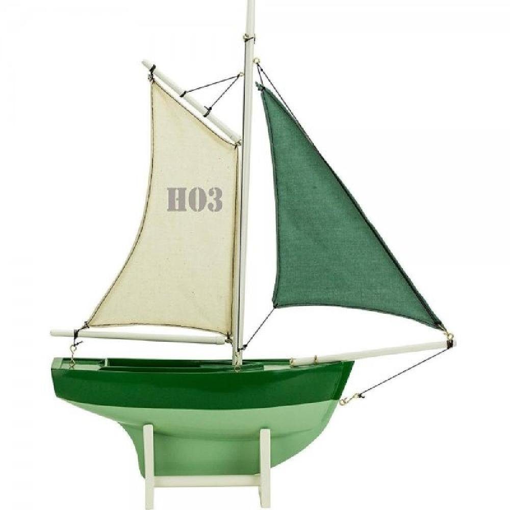 AUTHENTIC MODELS Skulptur AUTHENTHIC MODELS Segelbootmodell Green Sailer HO3