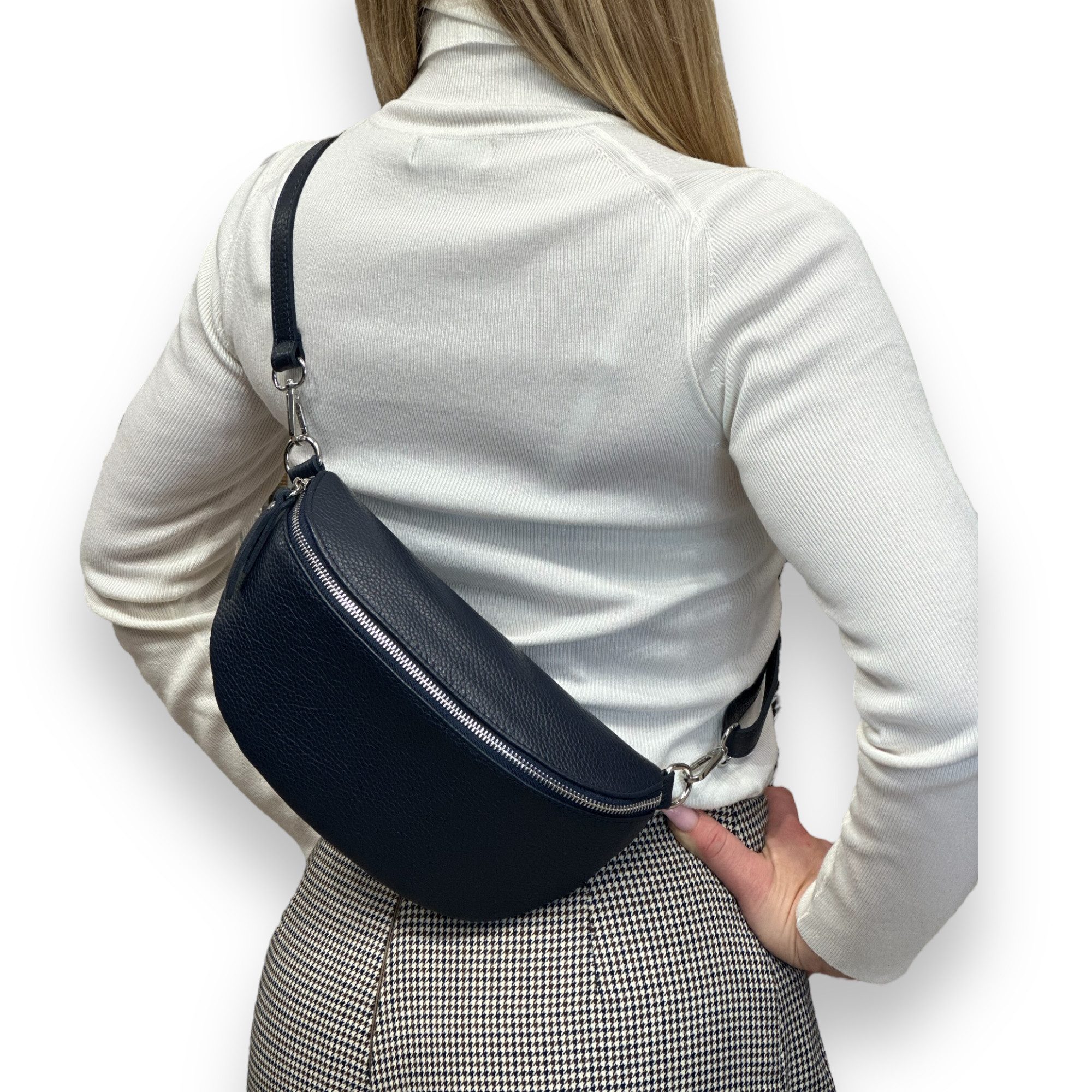 Umhängetasche Bauchtasche Leder, Umhängetasche,Damen, Crossbody bag günstig online kaufen