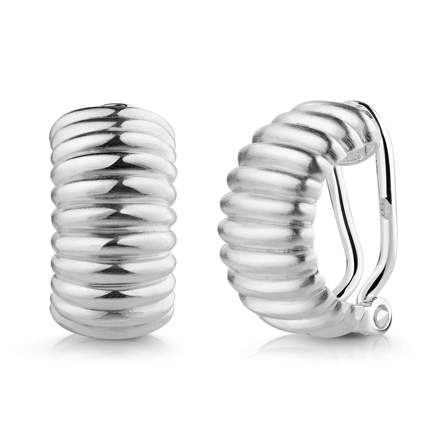 Materia Paar Ohrclips Ohrclip aus 925 Silber groß SO-70