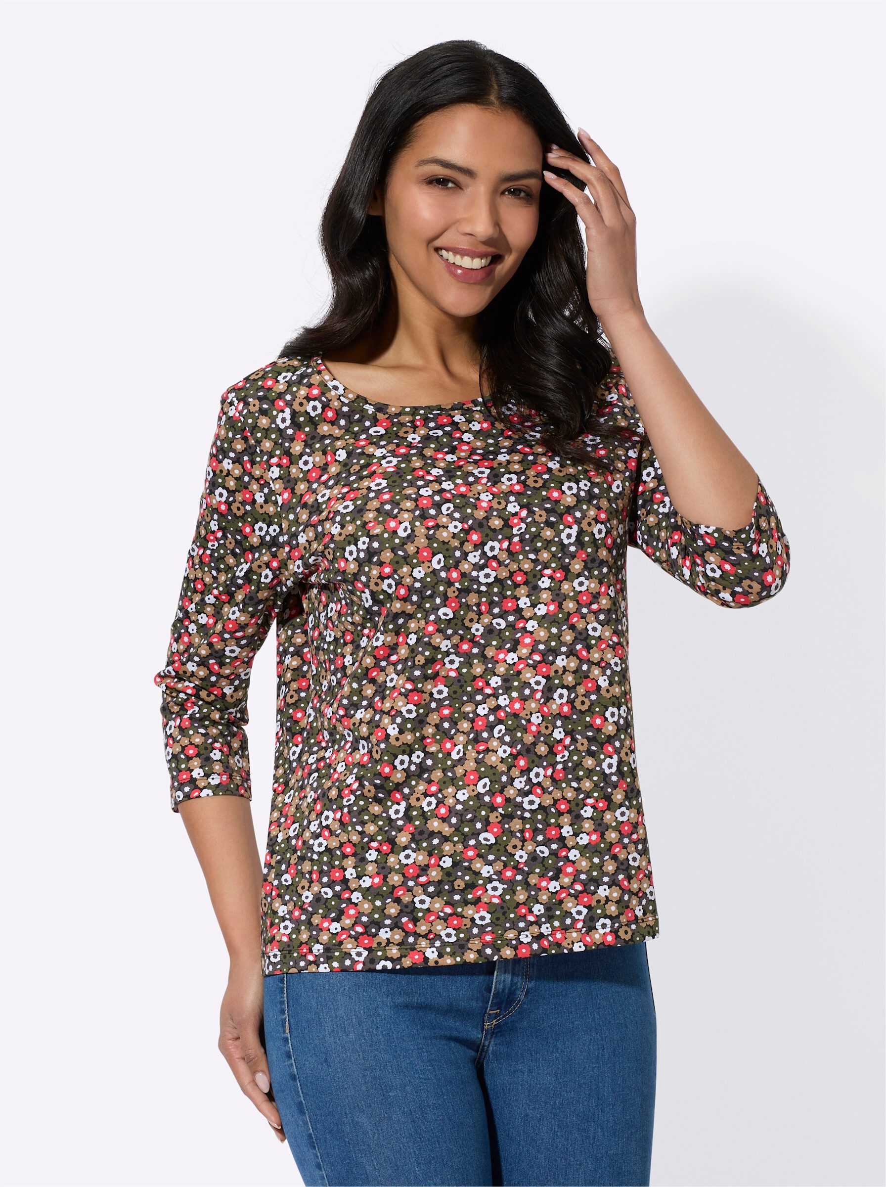 Sieh an! T-Shirt 3/4-Arm-Shirt günstig online kaufen
