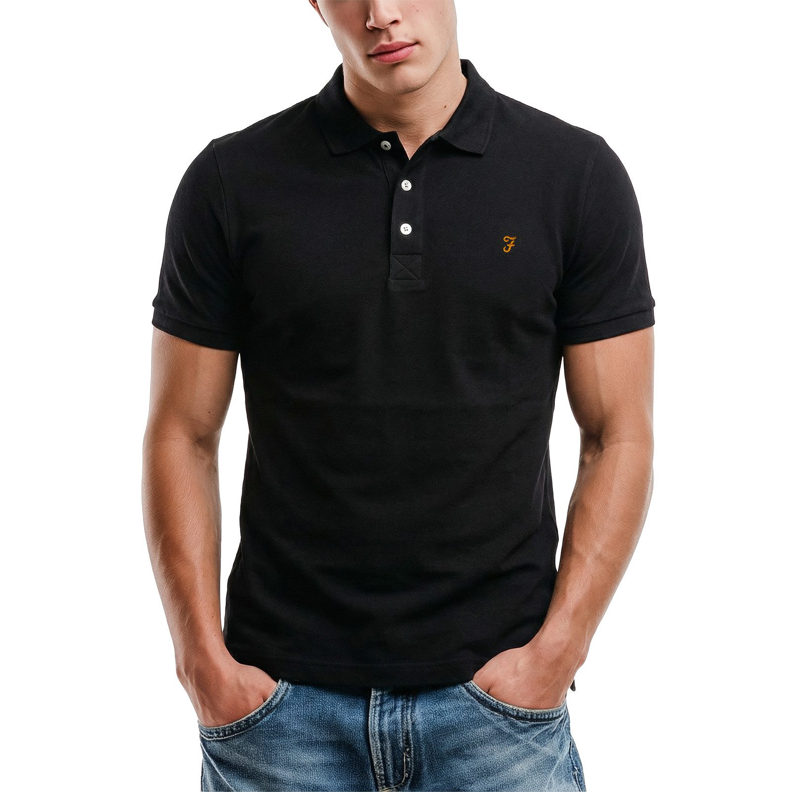 Farah Poloshirt Poloshirt Farah Blanes