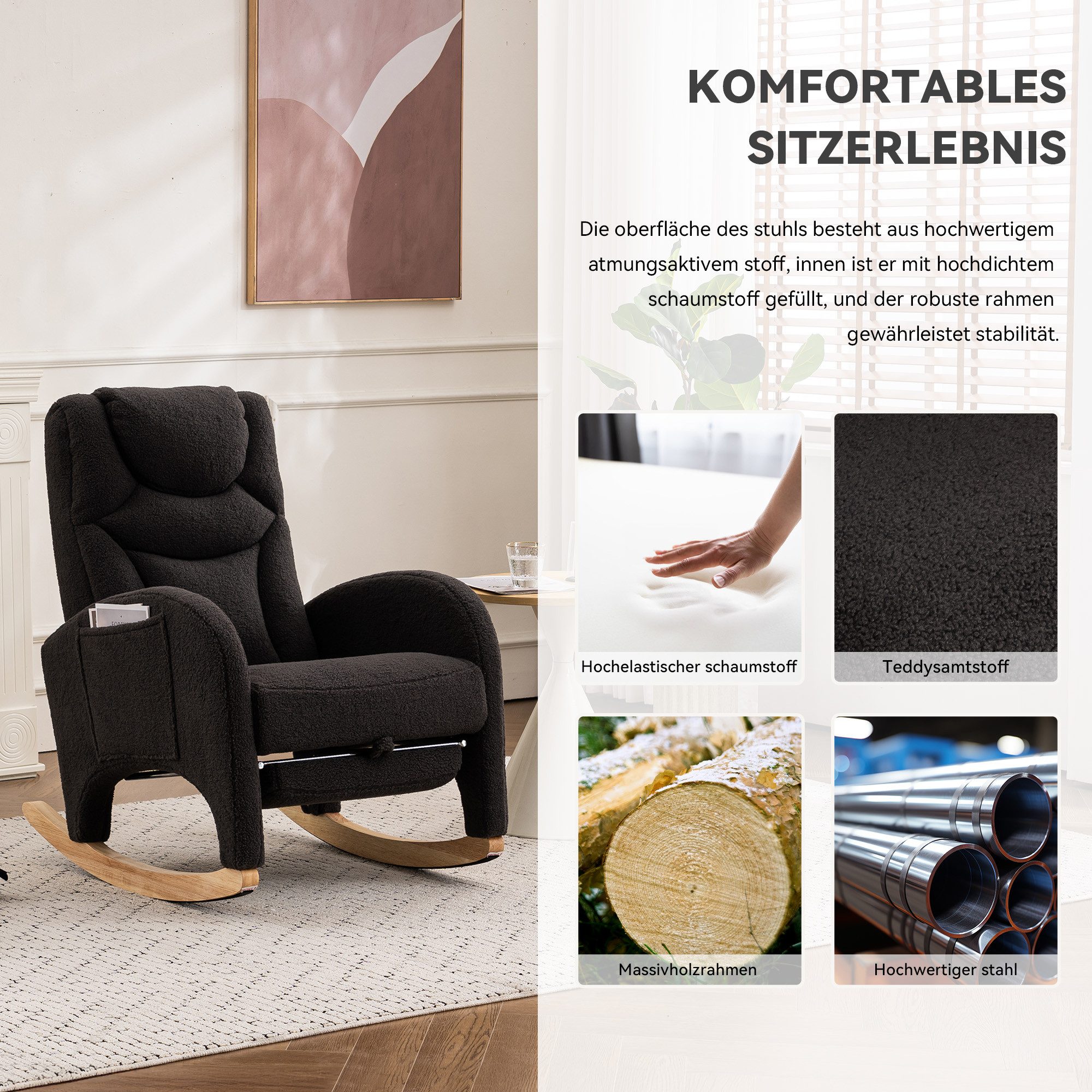 HAUSS SPOLE Stuhl Relaxsessel Posterstuhl mit günstig online kaufen