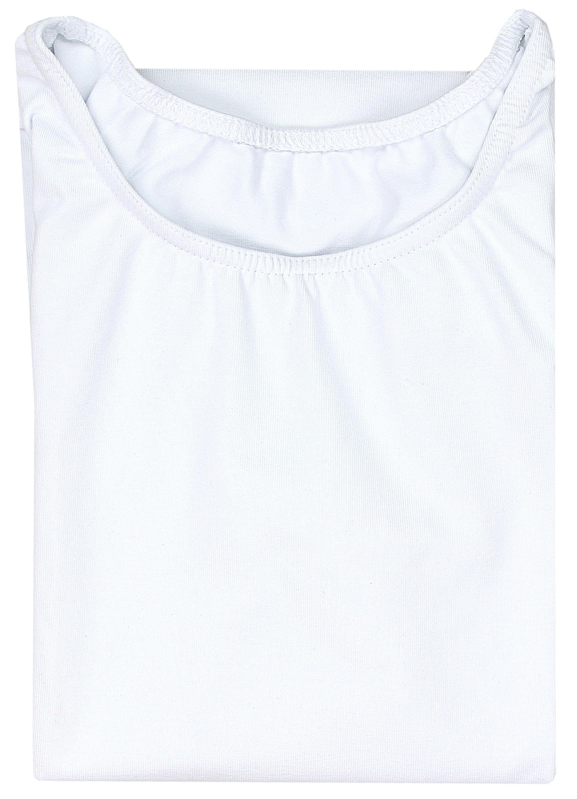 Alkato Kurzarmbody Kurzarm Bodysuit mit Rundhalsausschnitt