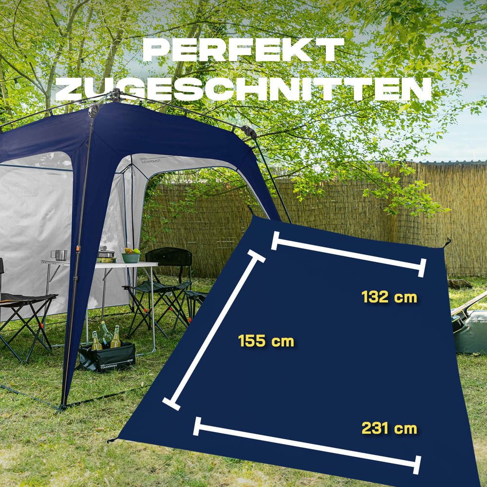 Lumaland Pavillon Gartenzelt - Seitenwand, Aufbau günstig online kaufen