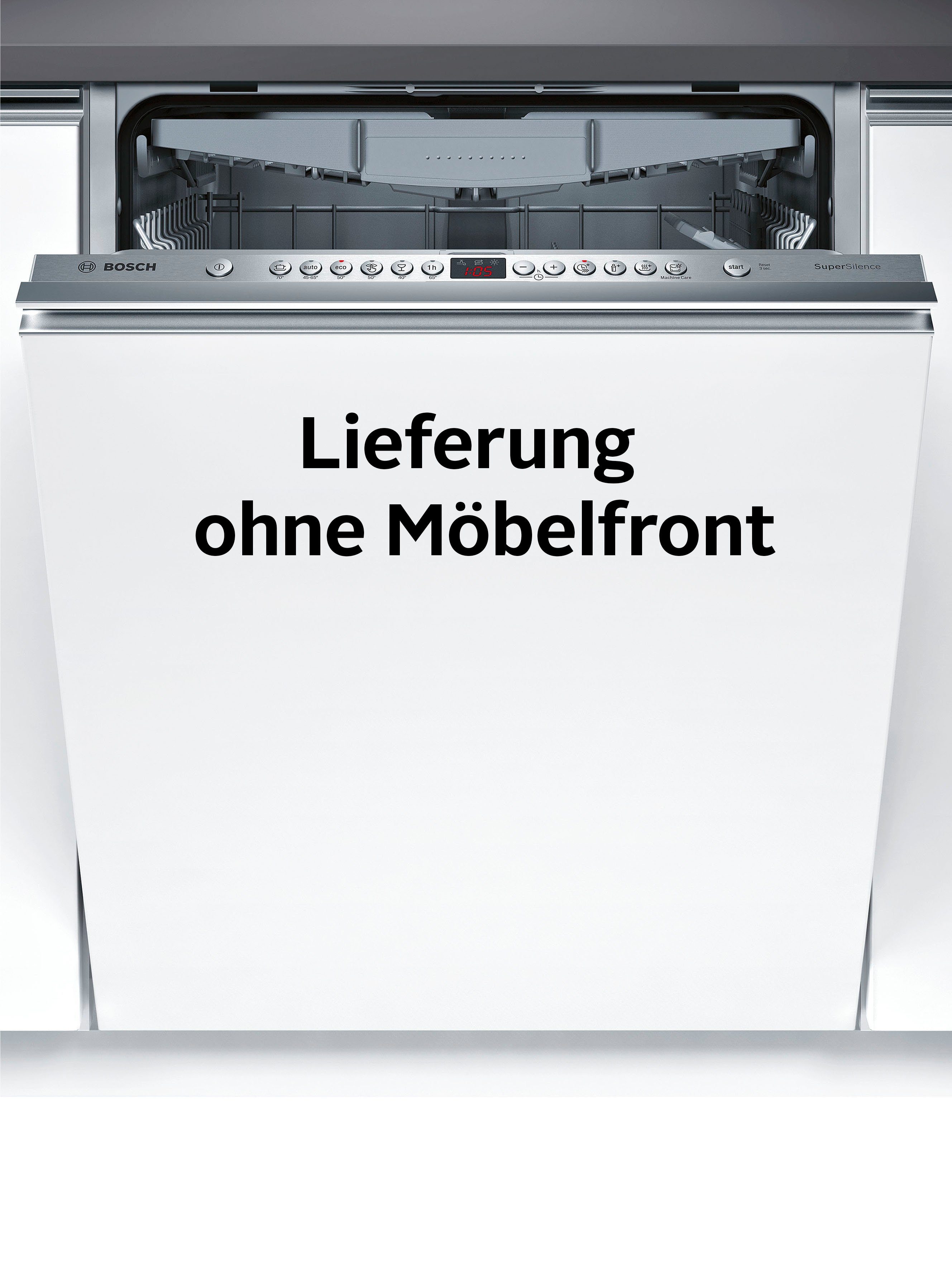 BOSCH vollintegrierbarer Geschirrspüler Maßgedecke 13 Serie 4, SMV46KX55E