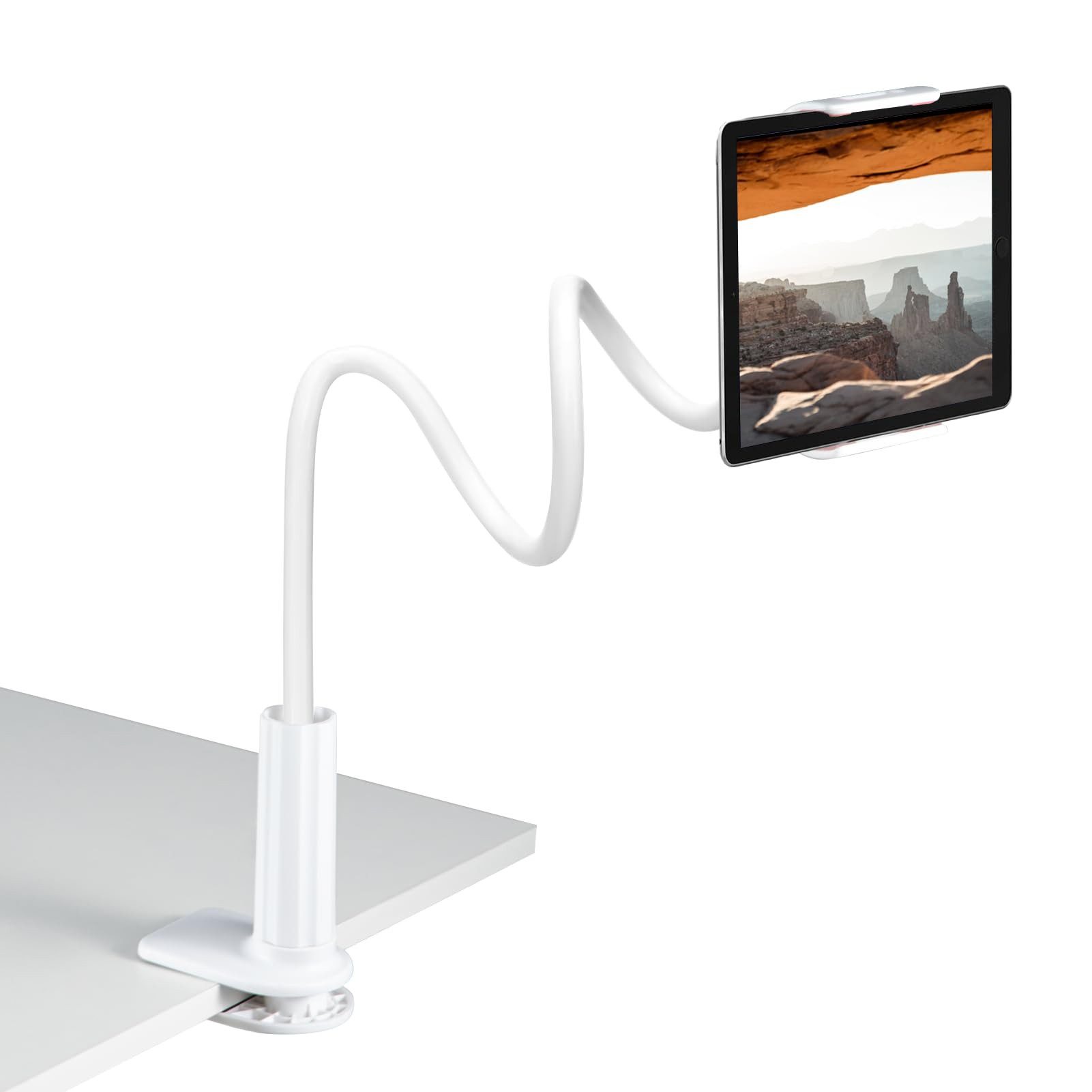 Youyijia Tablet-Halterung Flexible Gooseneck Arm Holder in Bed with 360° Rotation