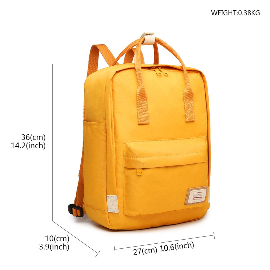 Miss Lulu Tagesrucksack großer Laptop-Rucksack aus Polyester günstig online kaufen