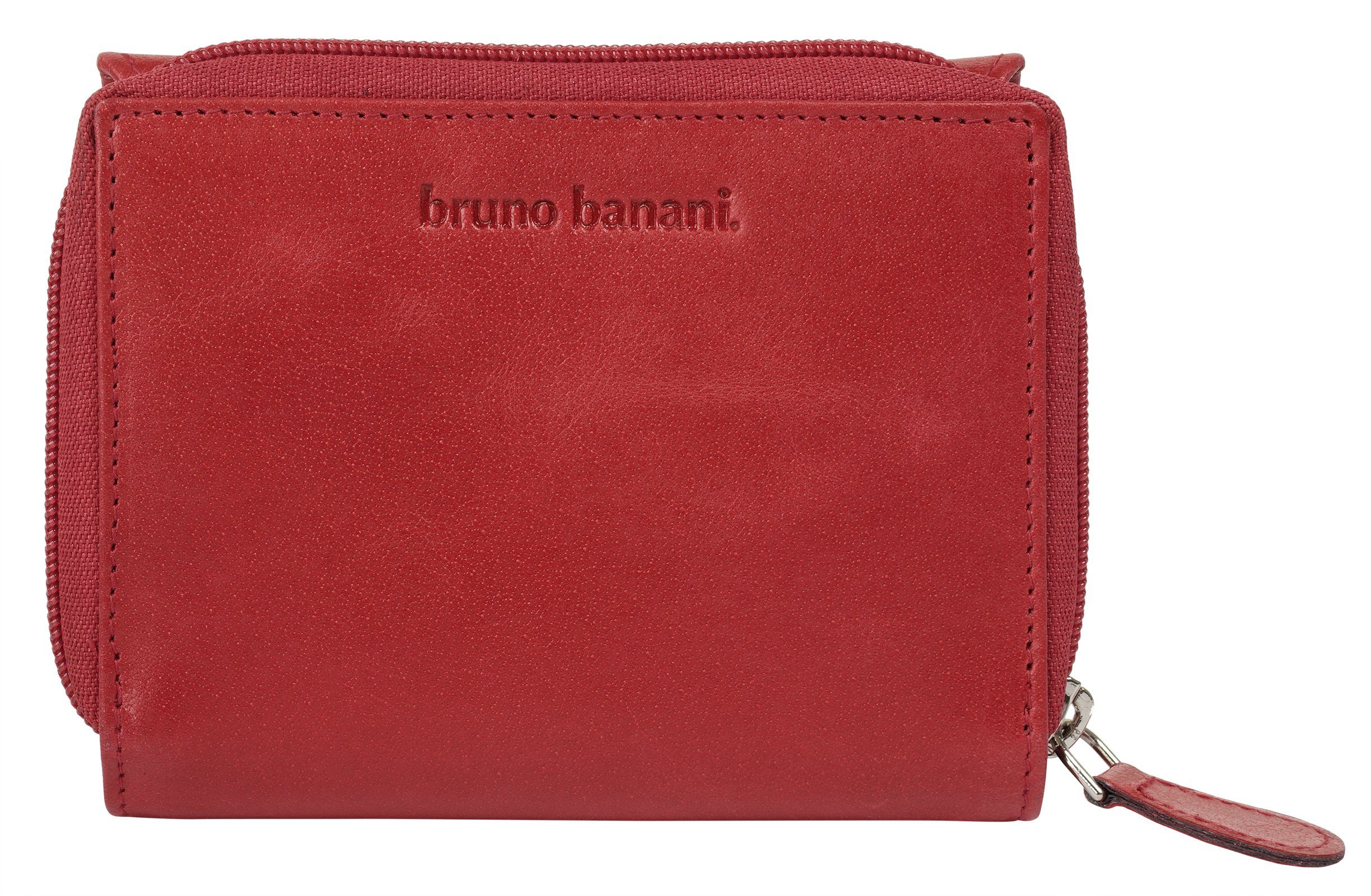 Bruno Banani Geldbörse Mandala, echt Leder