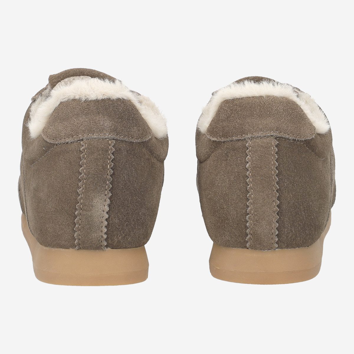Unisa Unisa DAPSE_BS TAUPE, Warmfutter, Schnürschuhe, Braun, Damen Schnürschuh