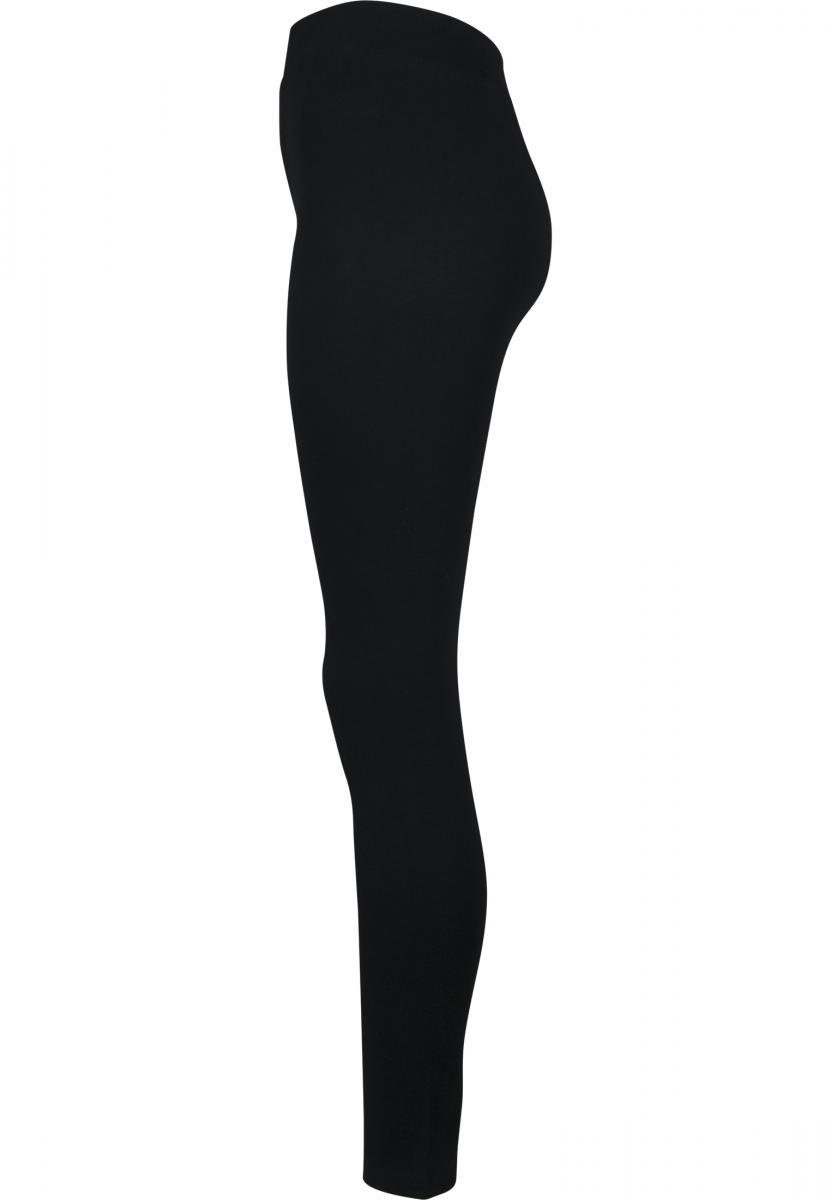 black Jersey Damen Leggings (1-tlg) Ladies Leggings URBAN TB605 CLASSICS Jersey