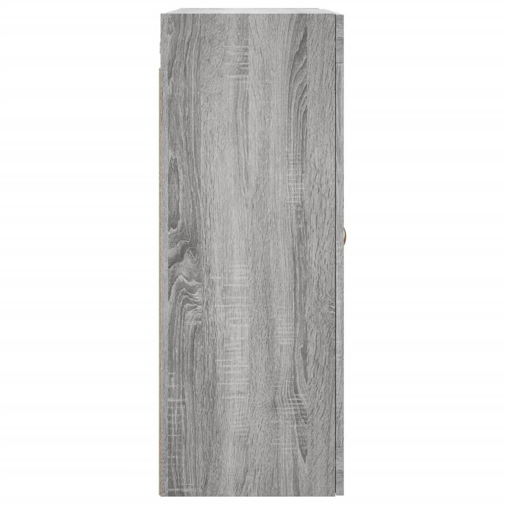 vidaXL Sideboard Wandschrank Sonoma St) Grau 69,5x34x90 (1 cm