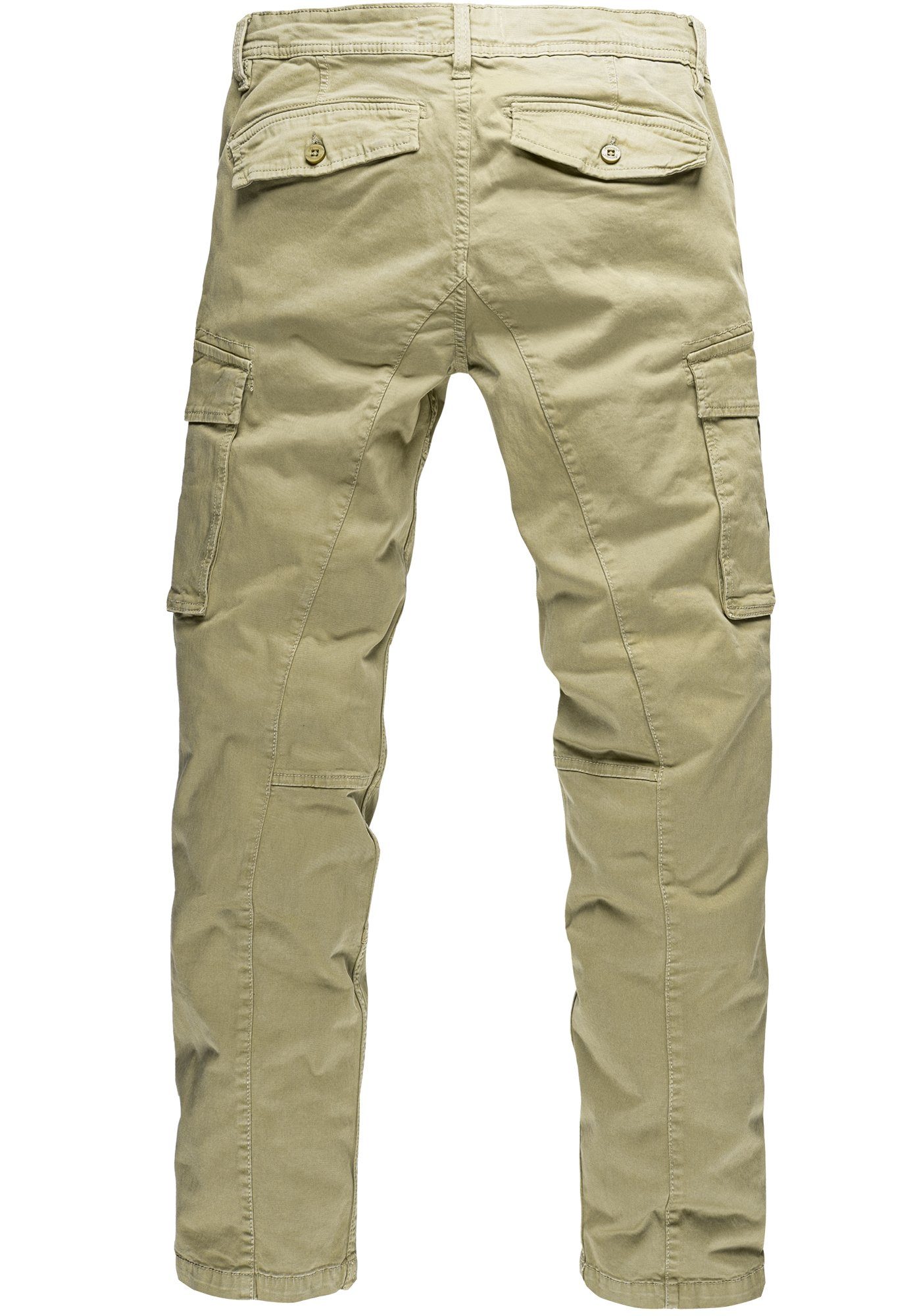 REPUBLIX Cargohose LENNY Herren Cargo Jogger Chino Hose Jeans – Bild 2 von 2