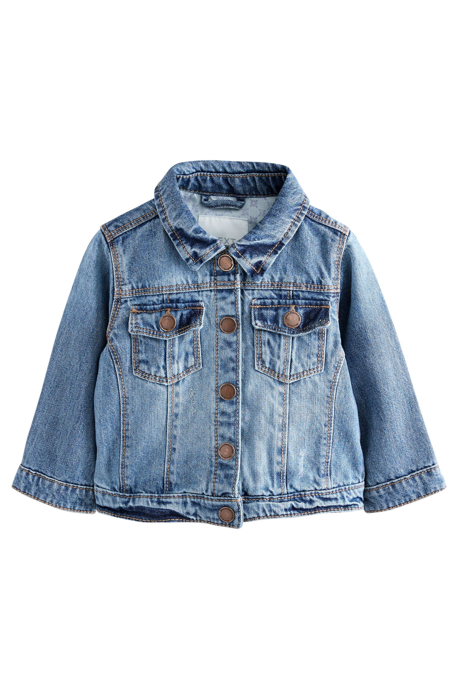 Next Outdoorjacke Jeansjacke (1-St)