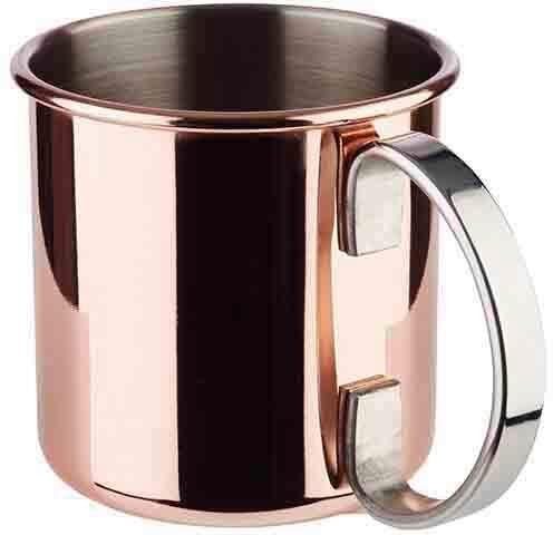 APS Becher Moscow Mule, 4-tlg., Edelstahl, 450 ml, Becher-Set in glänzender Optik, 4-teilig