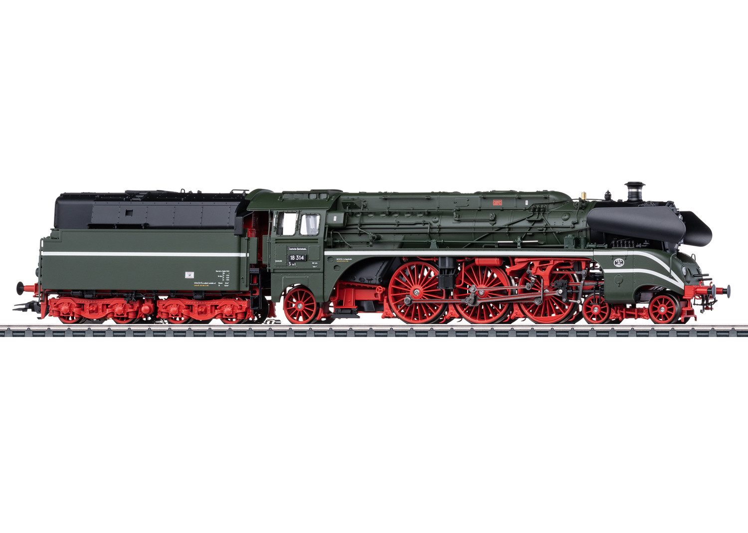 Märklin Dampflokomotive Baureihe 18.3 - 39029, Spur H0, mit Sound und Beleuchtung; Made in Europe