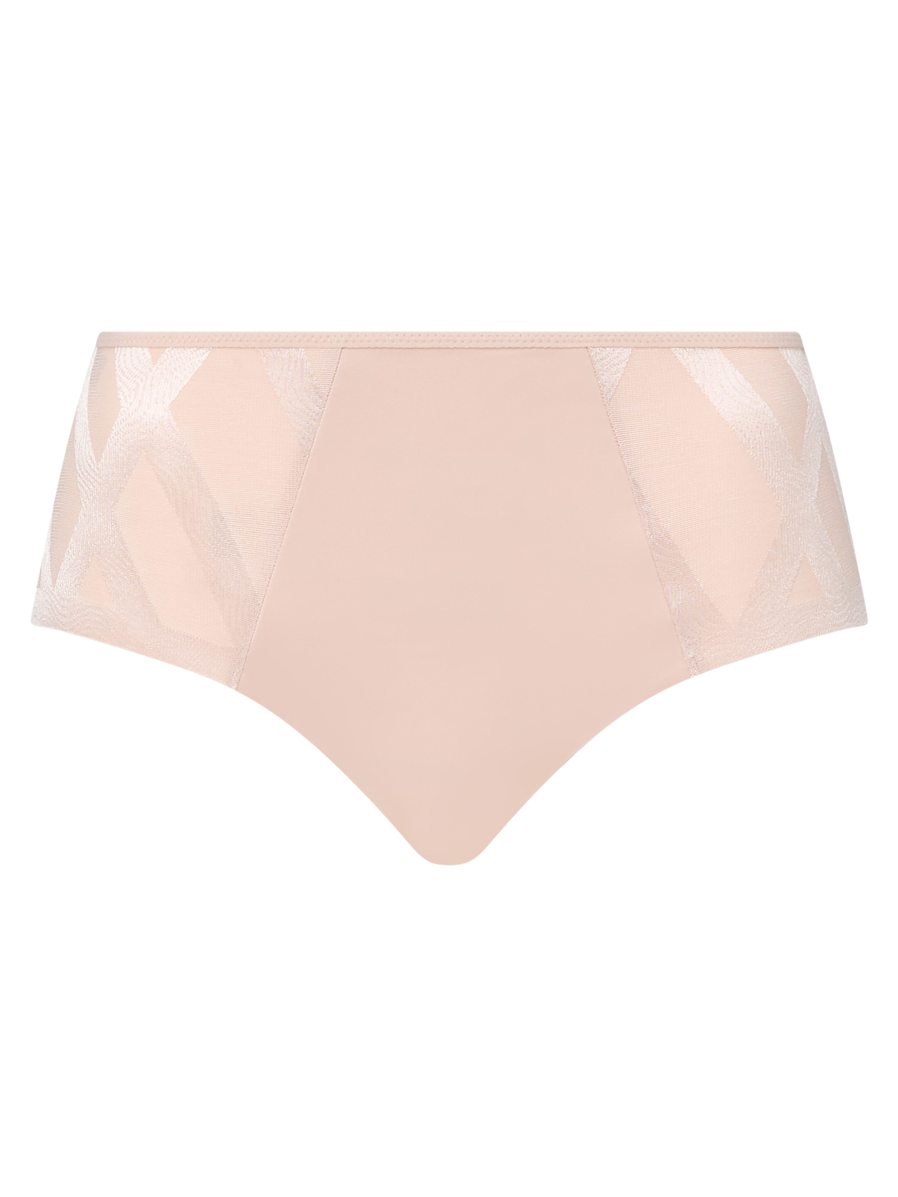 Chantelle Slip GLAZE grafisches Gewebe mit matten und schimmernden Kontrasten