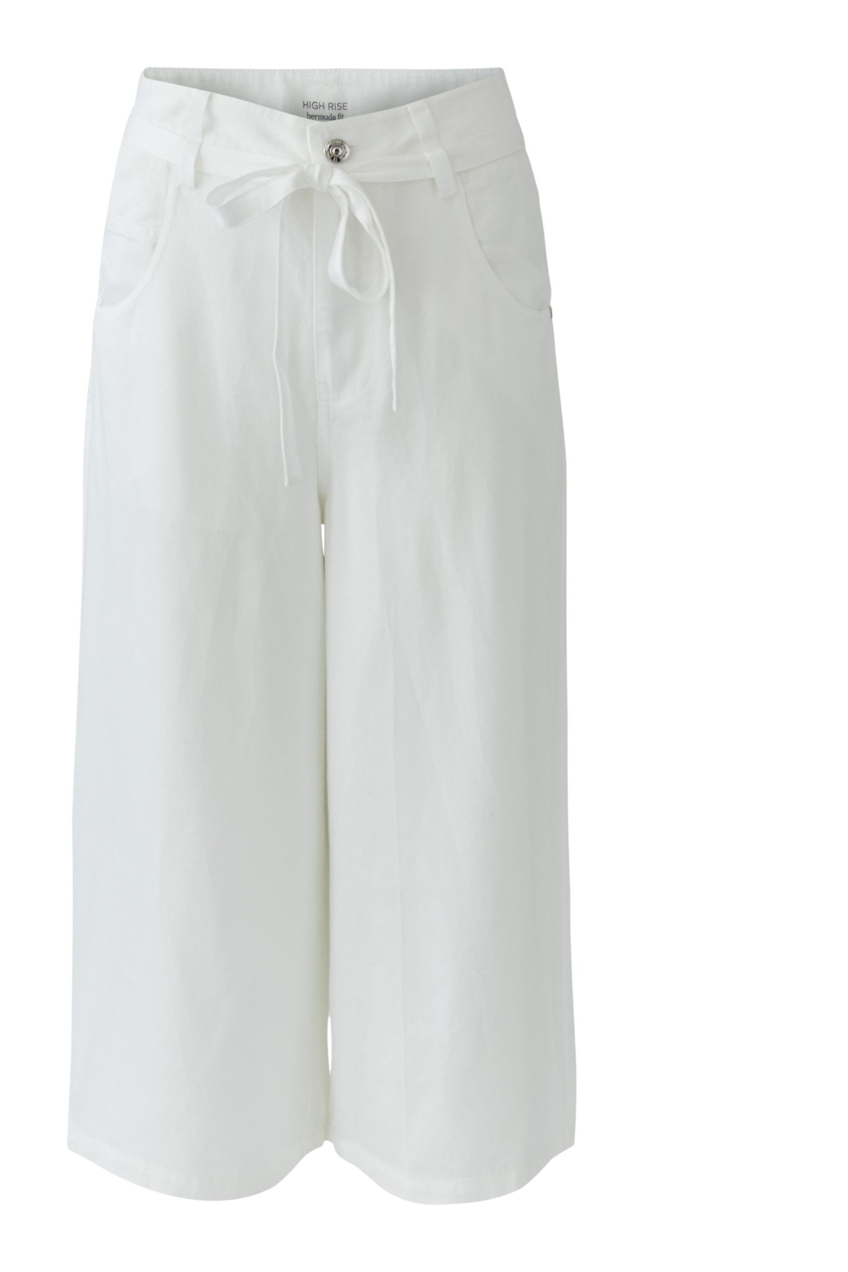 Oui 5-Pocket-Jeans Hose optic white