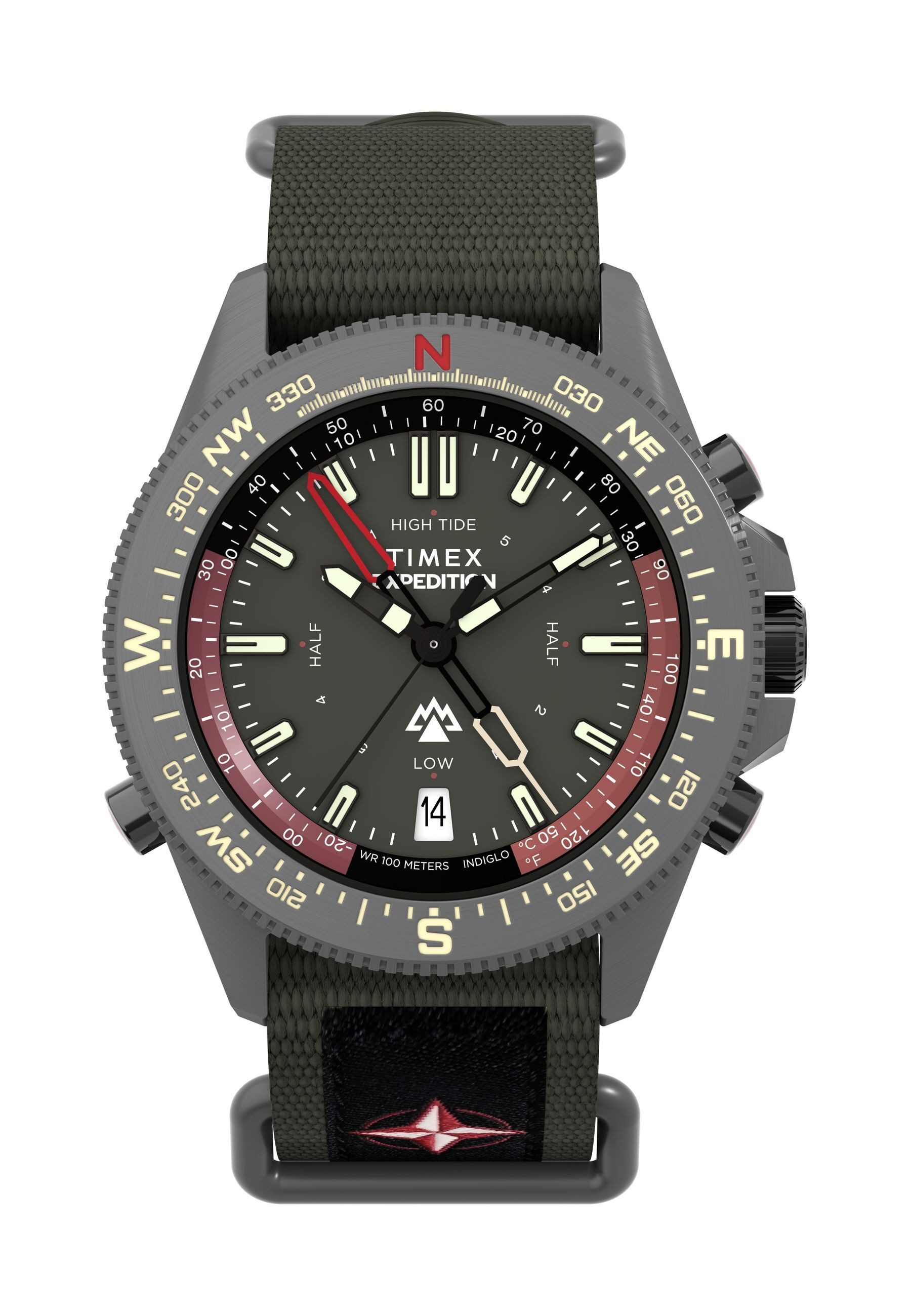 Quarzuhr Expedition Tide-Temp-Compass