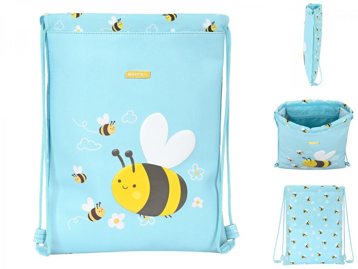 safta Rucksack Rucksacktasche x Abeja mit 34 cm Safta Hellblau 26 1 Bändern x