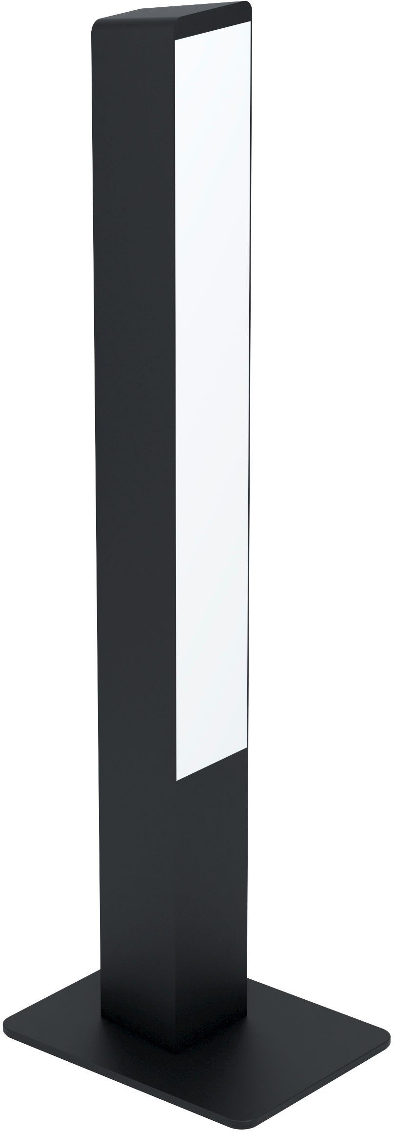 warmweiß Stahl - EGLO - - 16W fest schwarz aus kaltweiß Tischleuchte - LED Alu, in kaltweiß, integriert, Tischleuchte SIMOLARIS-Z, warmweiß