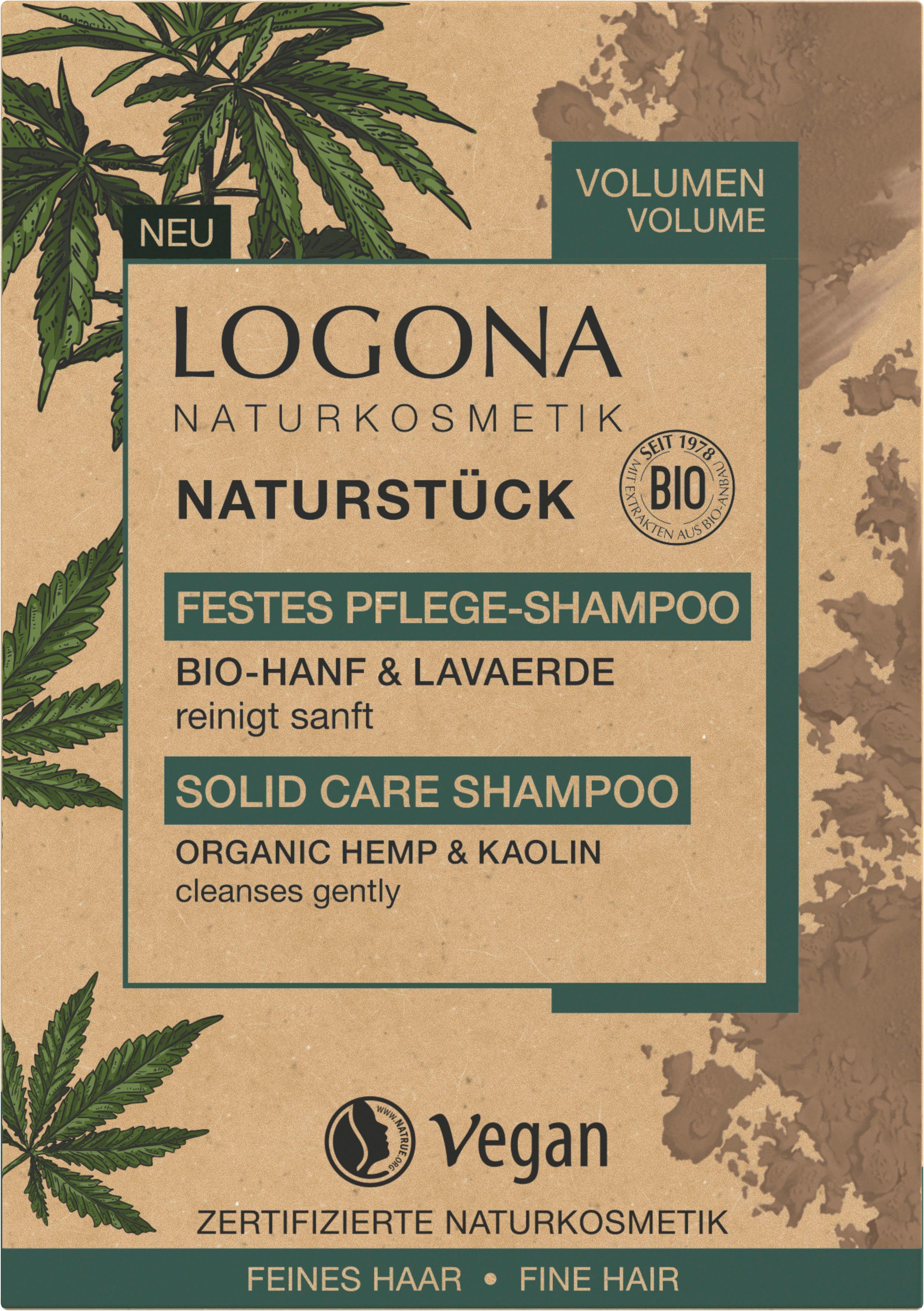 Lavaerde Haarshampoo, Shampoo Festes Hanf & LOGONA
