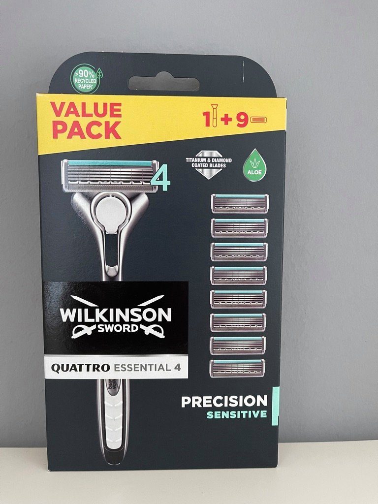 Sensitive, Precision 1-tlg. 4 Wilkinson Wilkinson Essential Rasierklingen Quattro