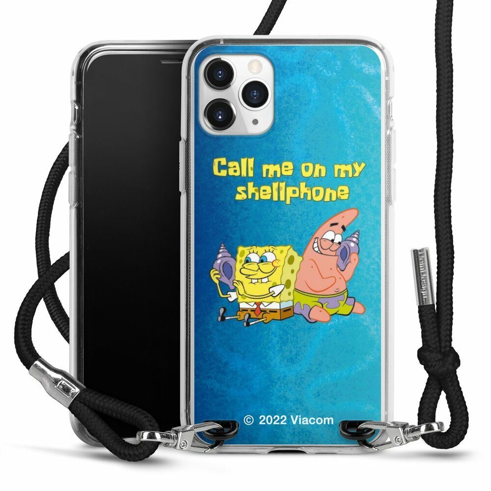 DeinDesign Handyhülle Patrick Star Spongebob Schwammkopf Serienmotiv, Apple iPhone 11 Pro Handykette Hülle mit Band Case zum Umhängen