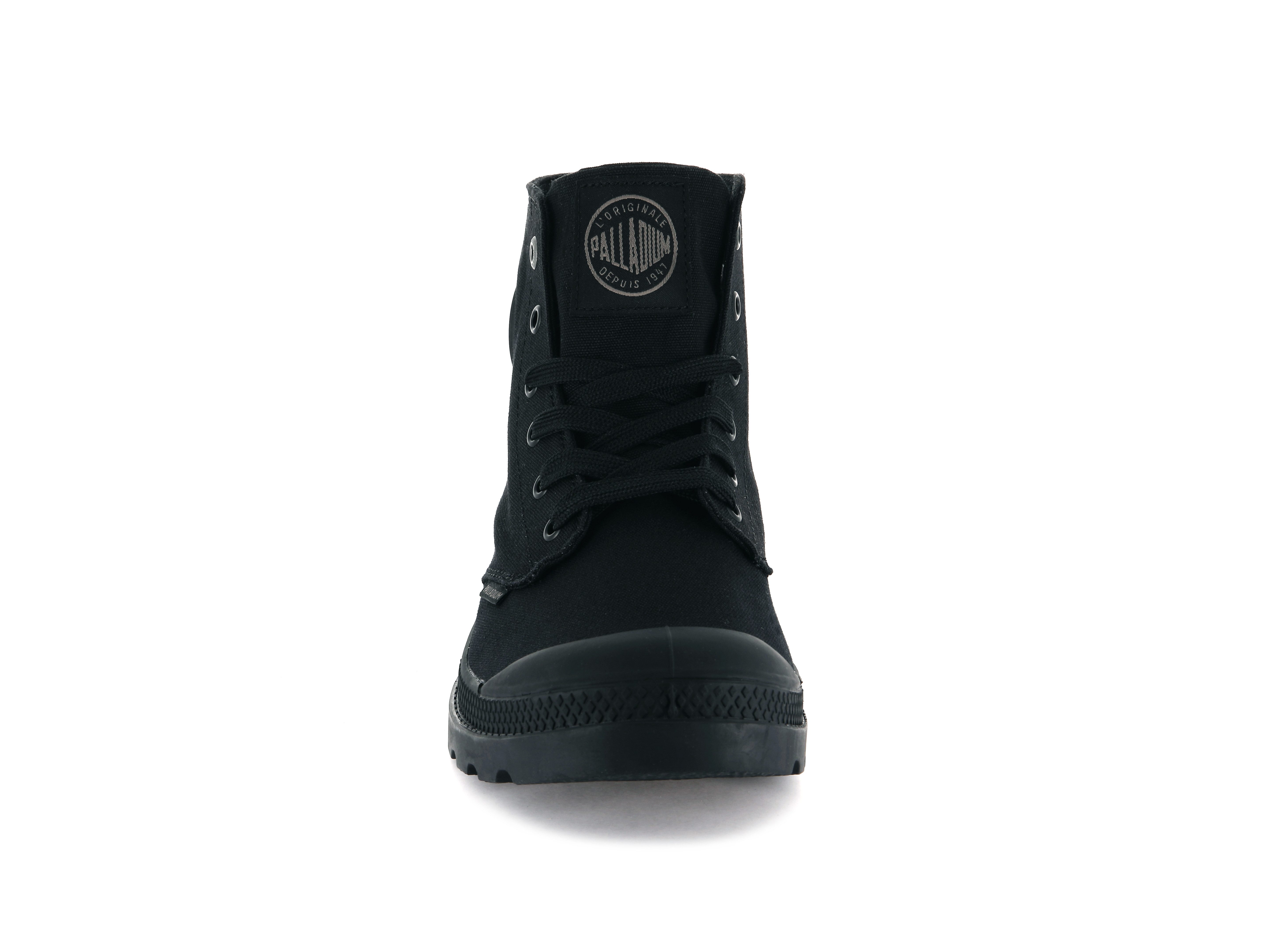 Palladium MONO CHROME Schnürboots Schnürstiefel, Schnürstiefelette aus Canvas – Bild 4 von 5