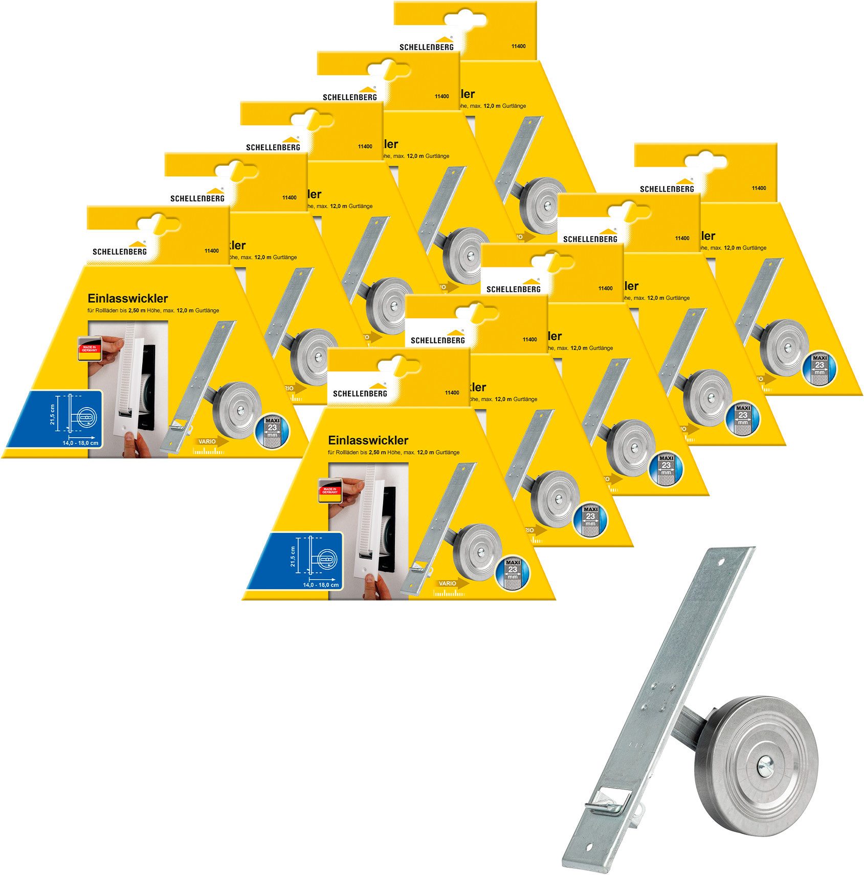 SCHELLENBERG Einlass-Gurtwickler für das Rollladensystem Maxi, günstig online kaufen