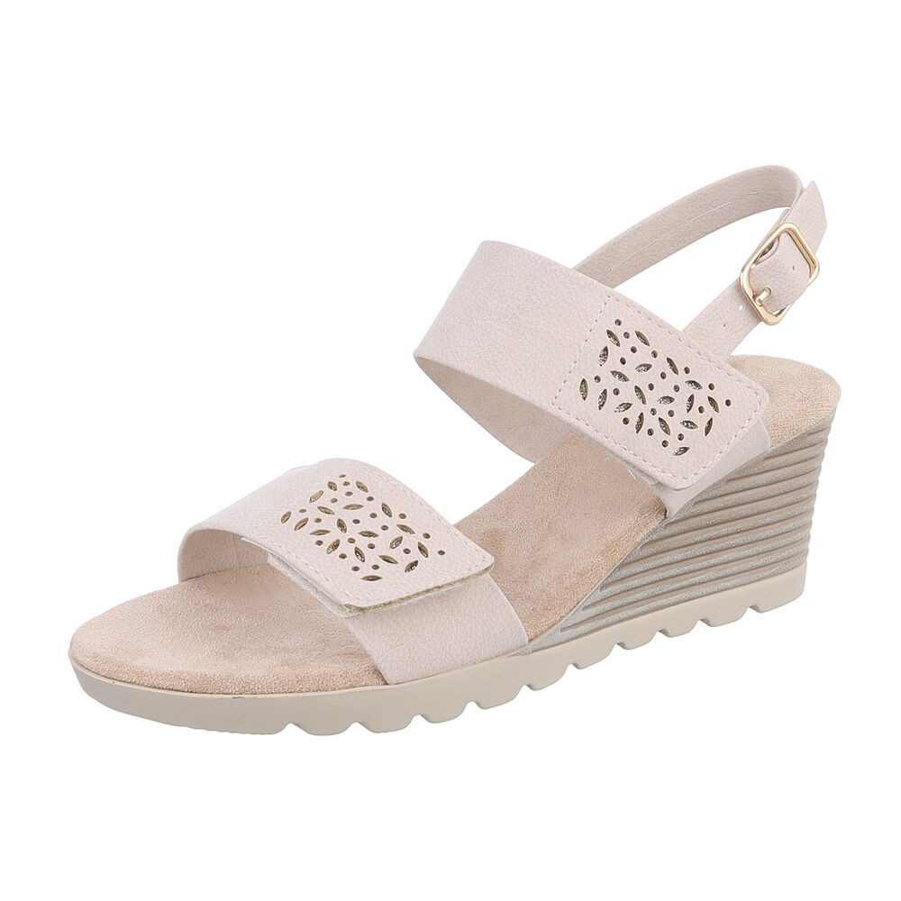 Damen Freizeit Keilsandalette