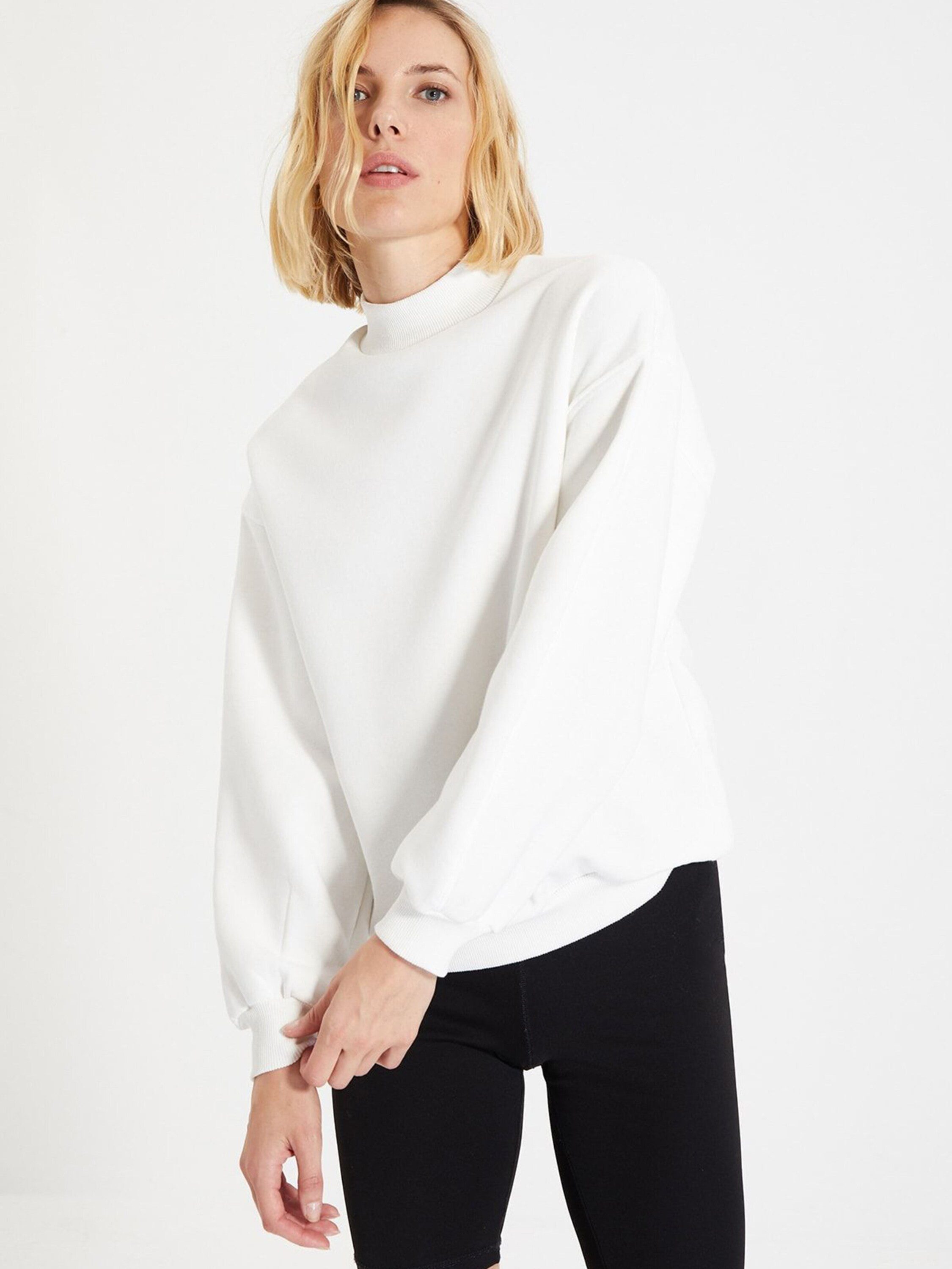 Trendyol Sweatshirt (1-tlg) Plain/ohne Details günstig online kaufen