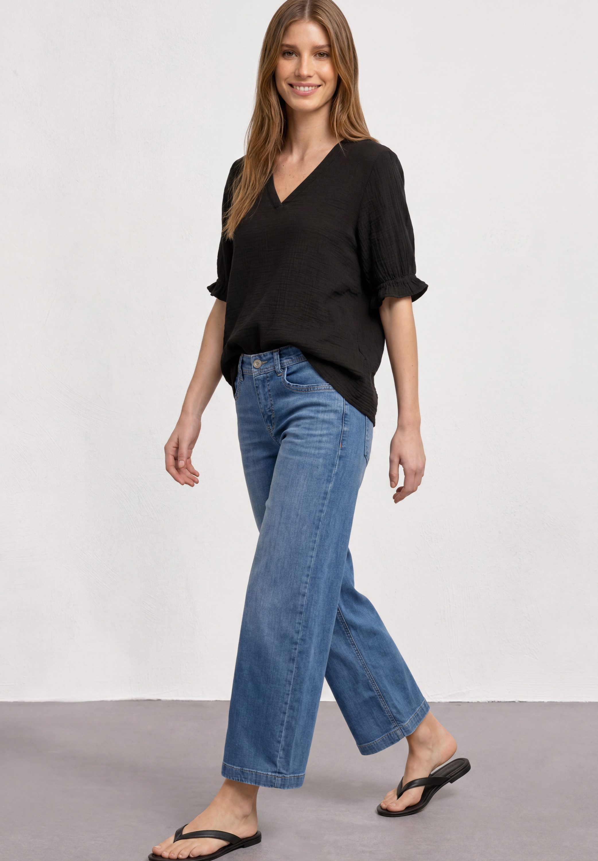 STREET ONE Shirtbluse aus reiner Baumwolle – Bild 3 von 5