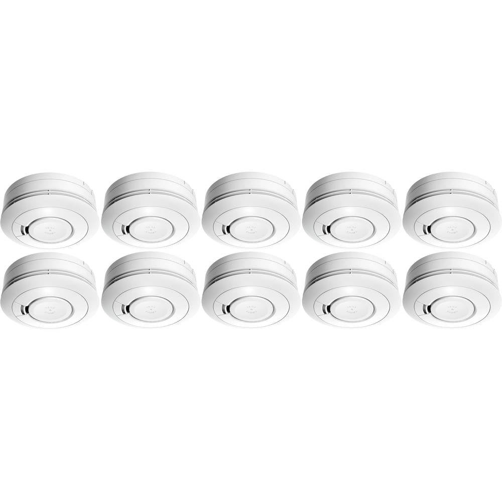 Ei Electronics Rauchwarnmelder 10er Set inkl. 10 Jahres-Batterie Ei650 Rauchmelder (inkl. 10 Jahres-Batterie)