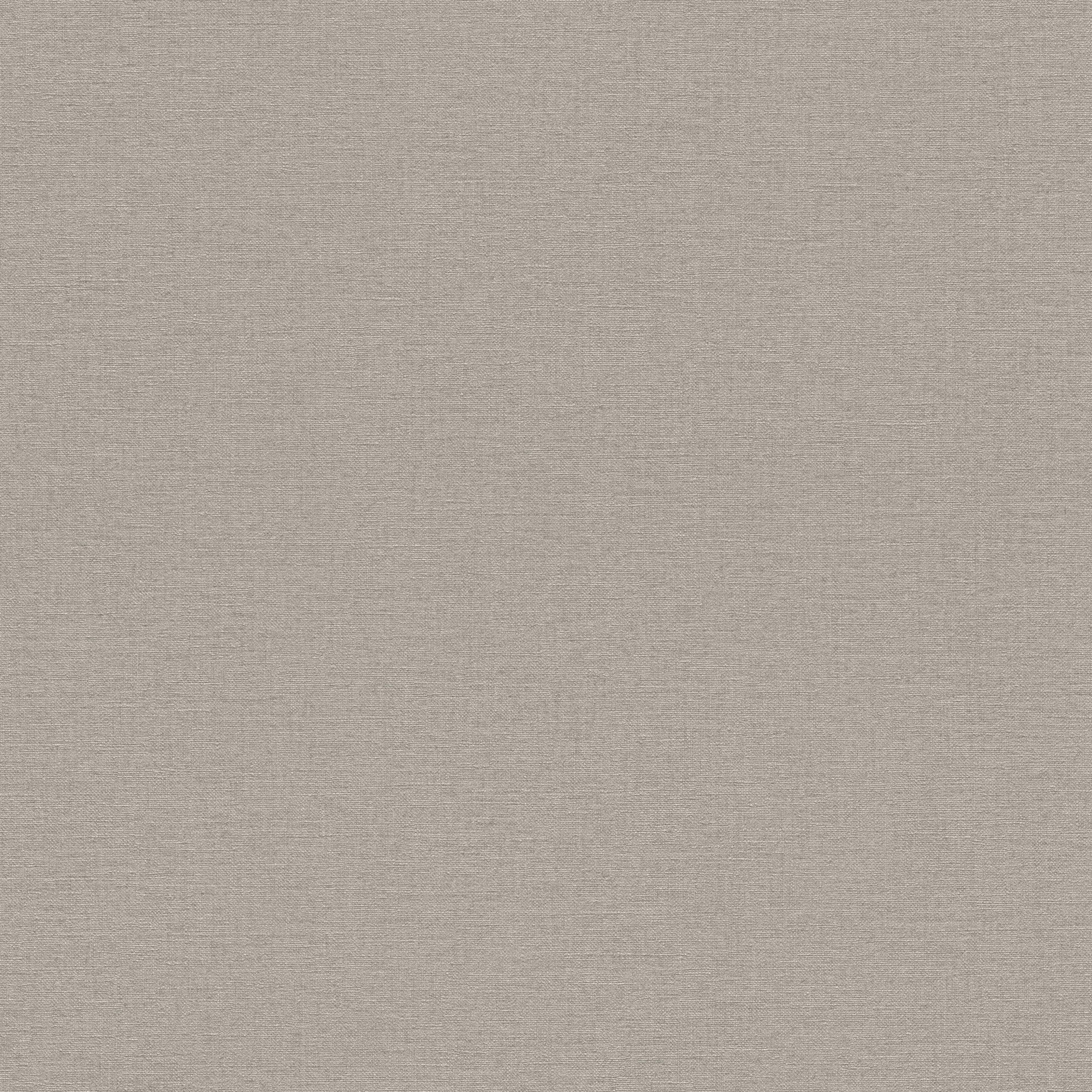 Rasch Vliestapete Stoffoptik Uni Strukturmuster - Vinyltapete Grau, strukturiert, uni, Leinenoptik, matt, Textiloptik, (1 Rolle, 1 St., Kollektion 'Country Charme' - 10,05 m x 0,53 m), Lichtbeständige Farben - Feucht abwischbar - Restlost abziehbar